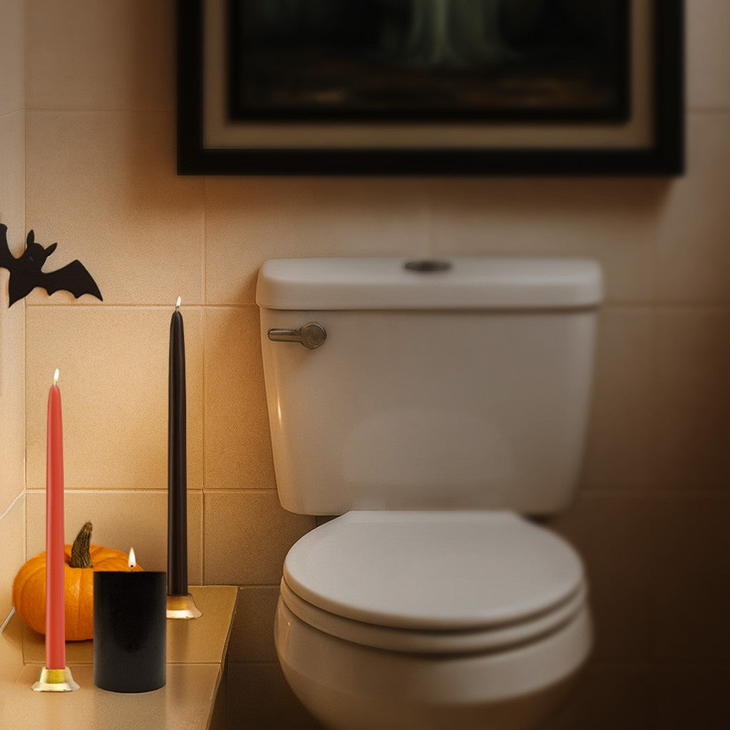 Black Pillar Candles