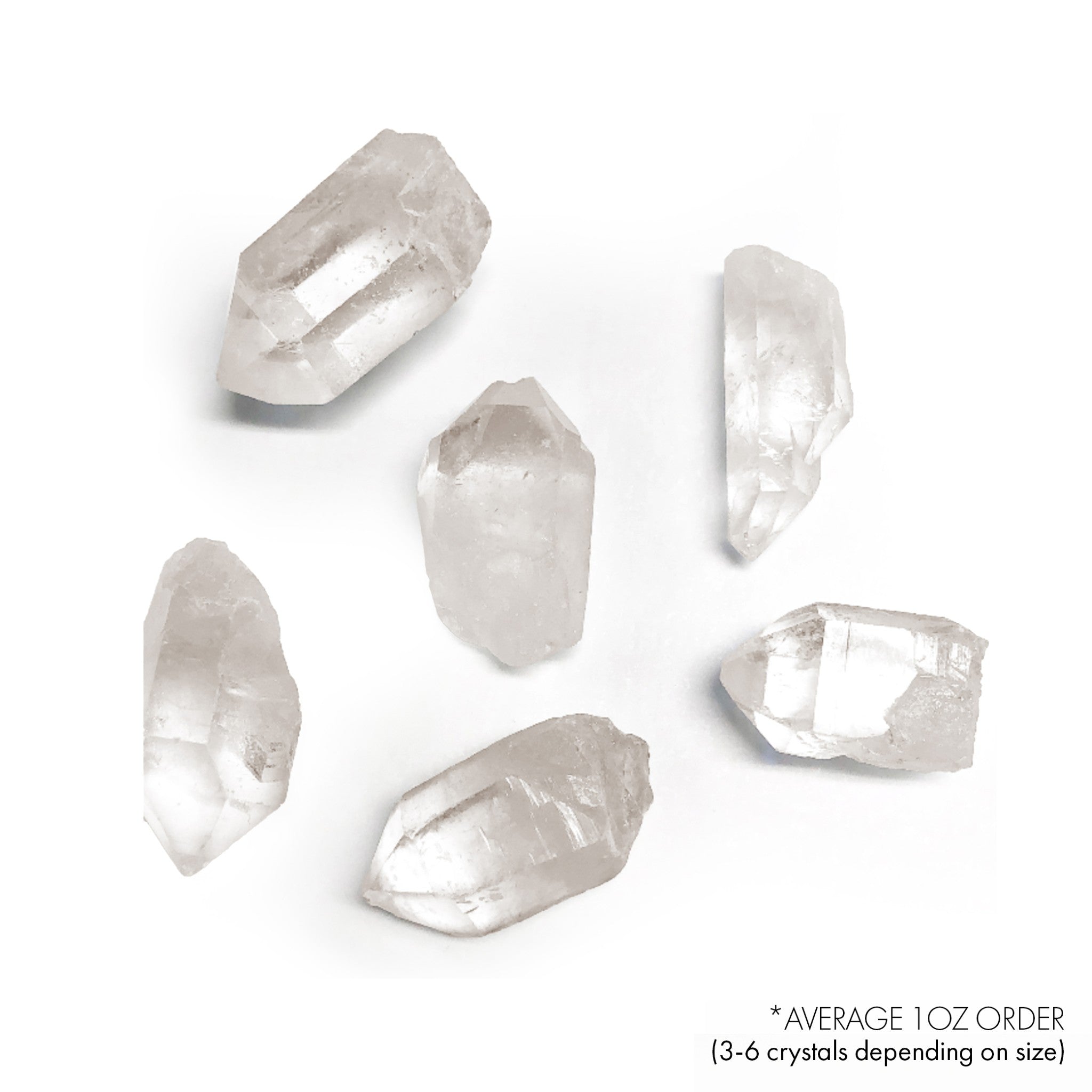 Clear Quartz Crystal Points