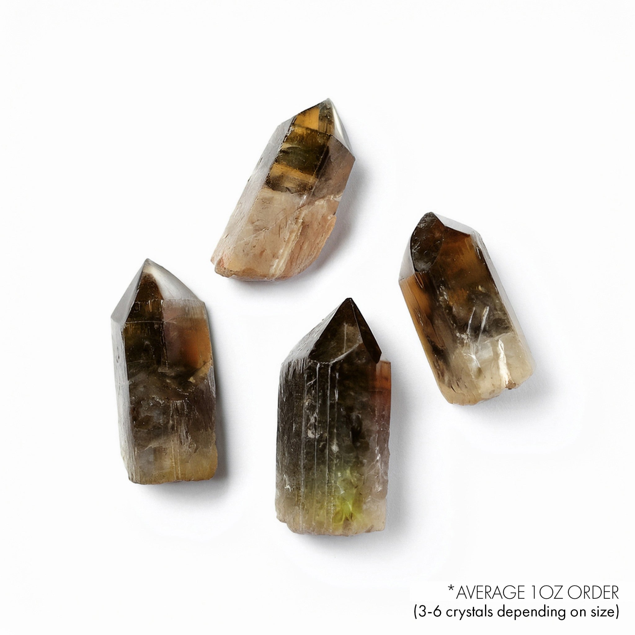 Smokey Quartz Crystal Points