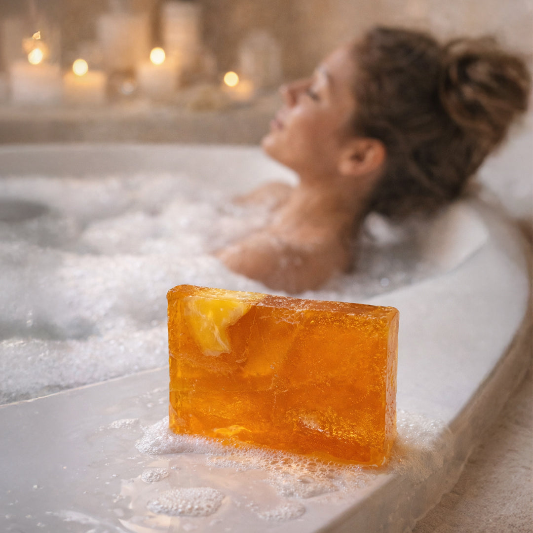 Topaz Crystal Soap