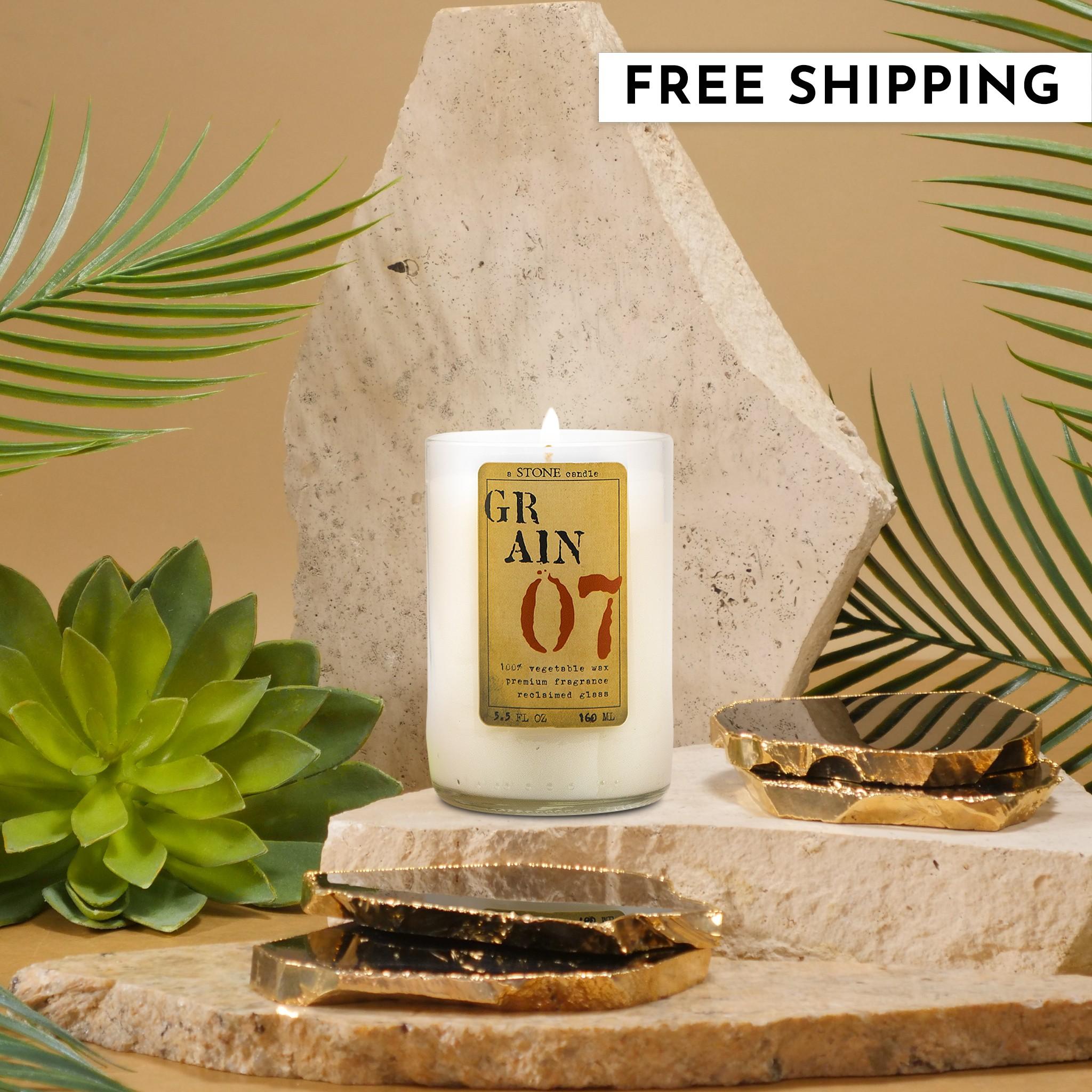 Everyday Reclaimed Bottle Candles