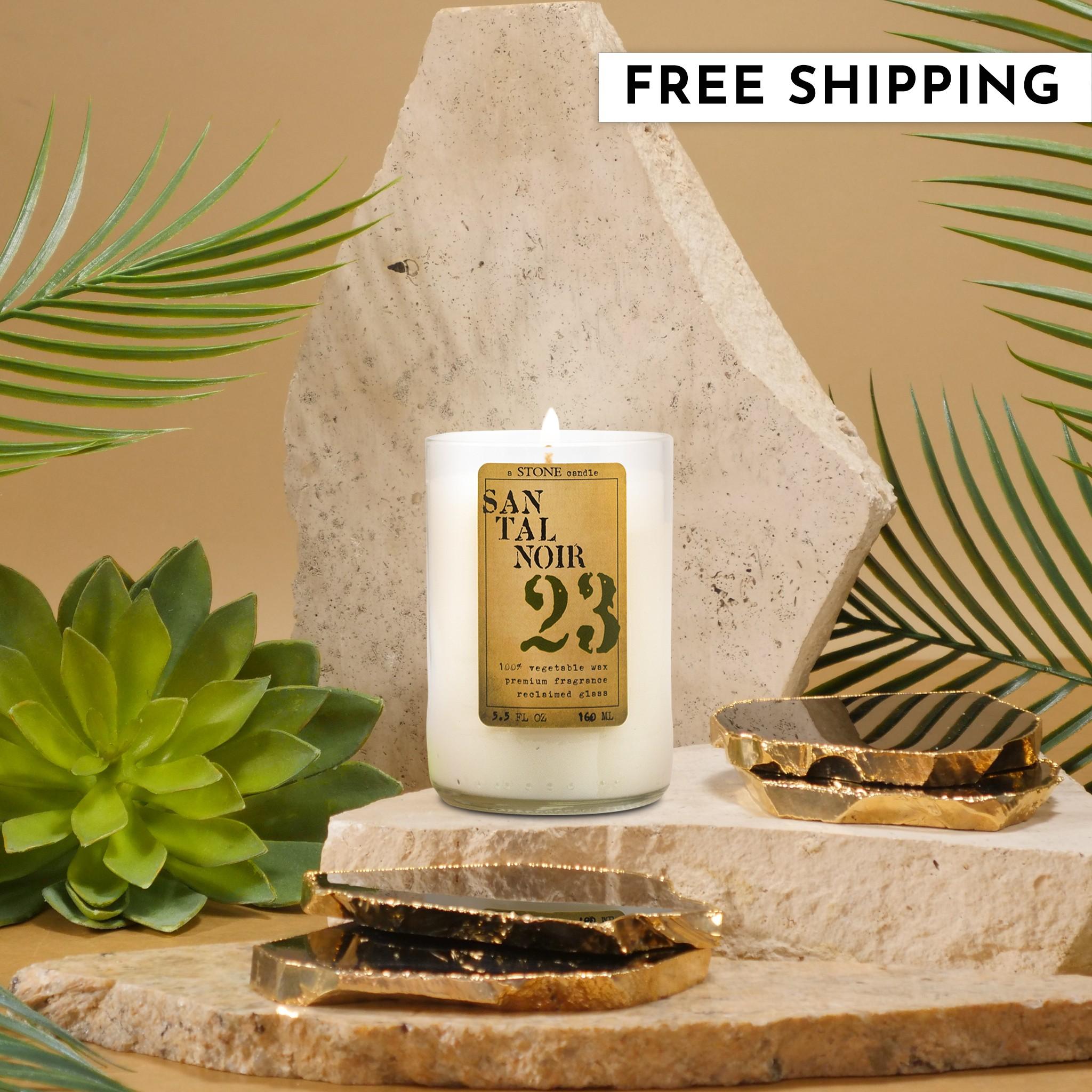 Everyday Reclaimed Bottle Candles