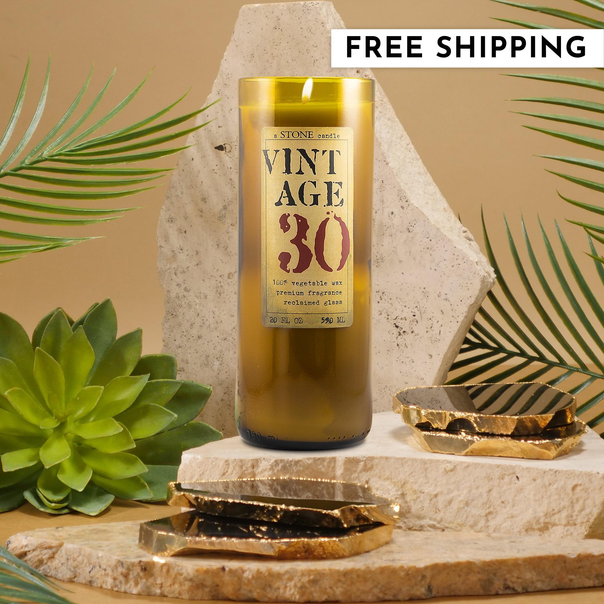 Everyday Reclaimed Bottle Candles