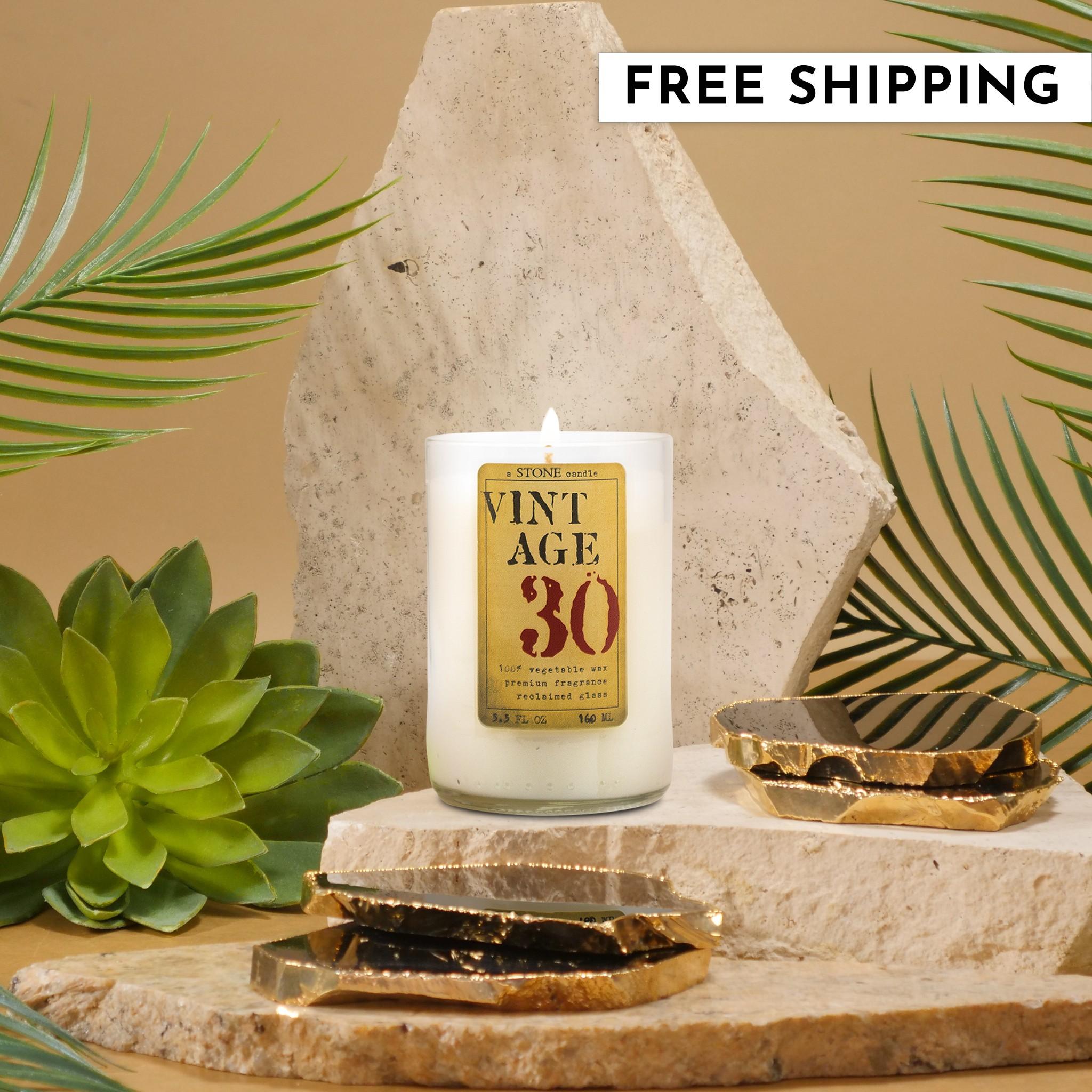 Everyday Reclaimed Bottle Candles