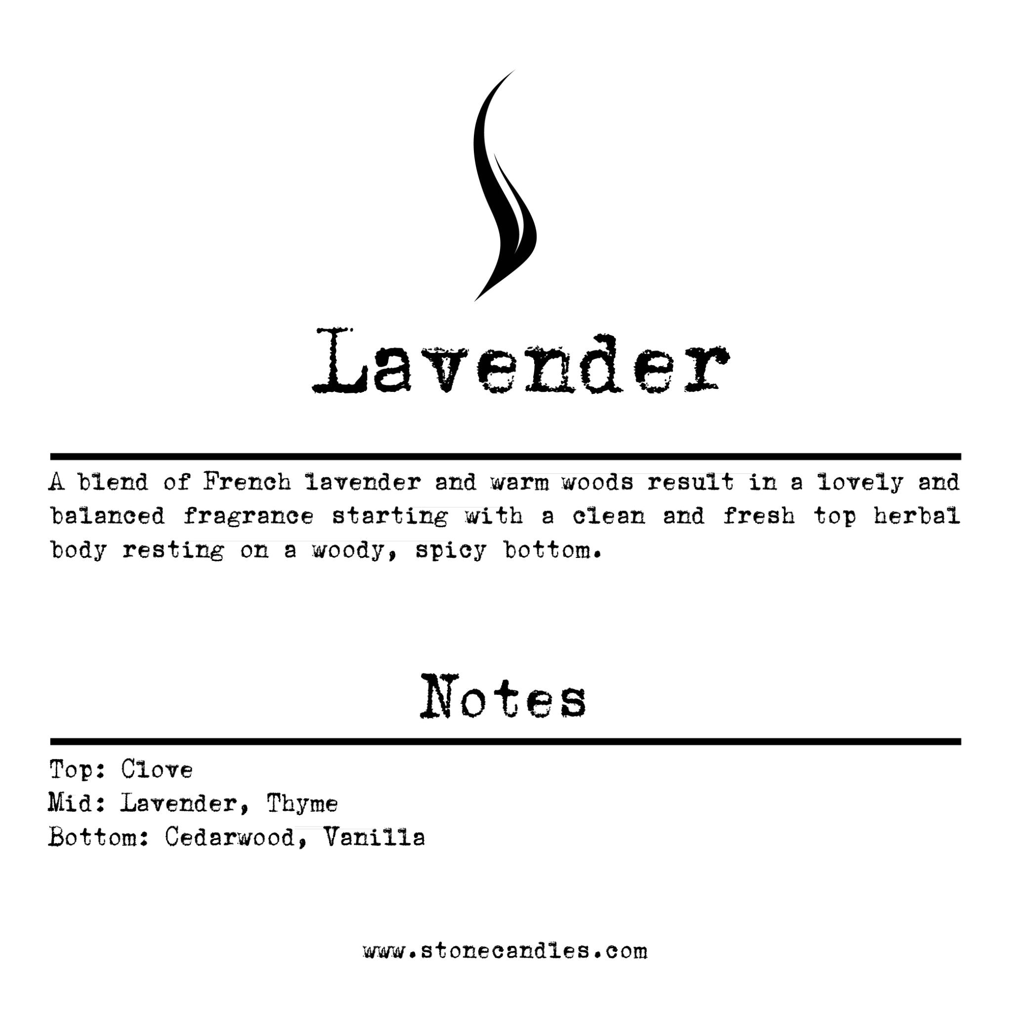Lavender (Essential Oil) Sample Scent Strip