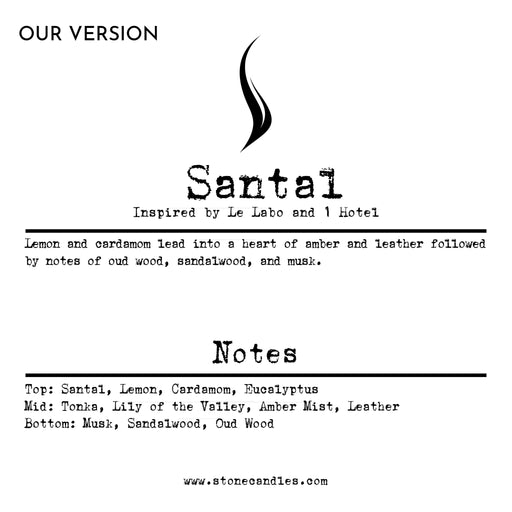 Santal (Our version) Sample Scent Strip