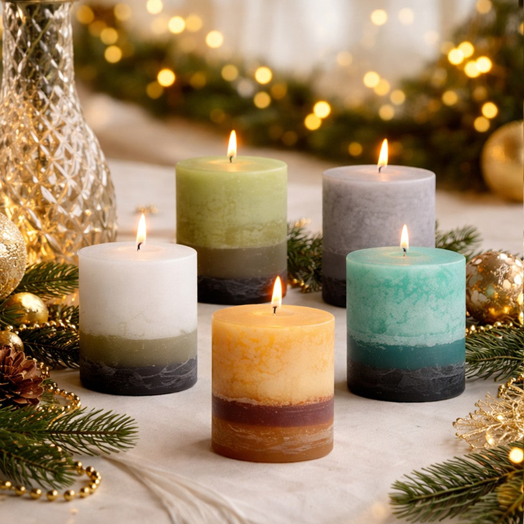 Scented Pillar Candles