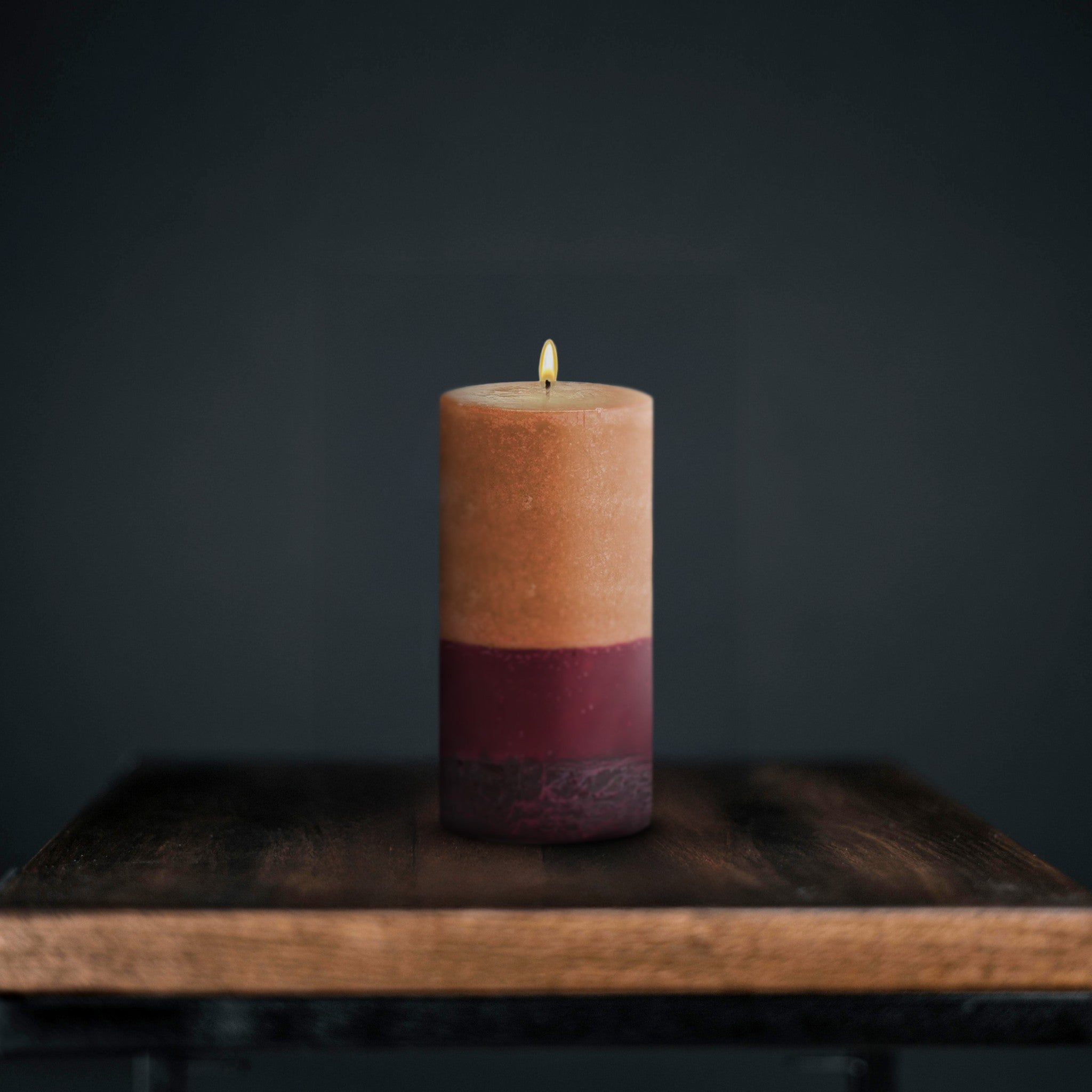 Karachi Blood Orange Pillar Candles