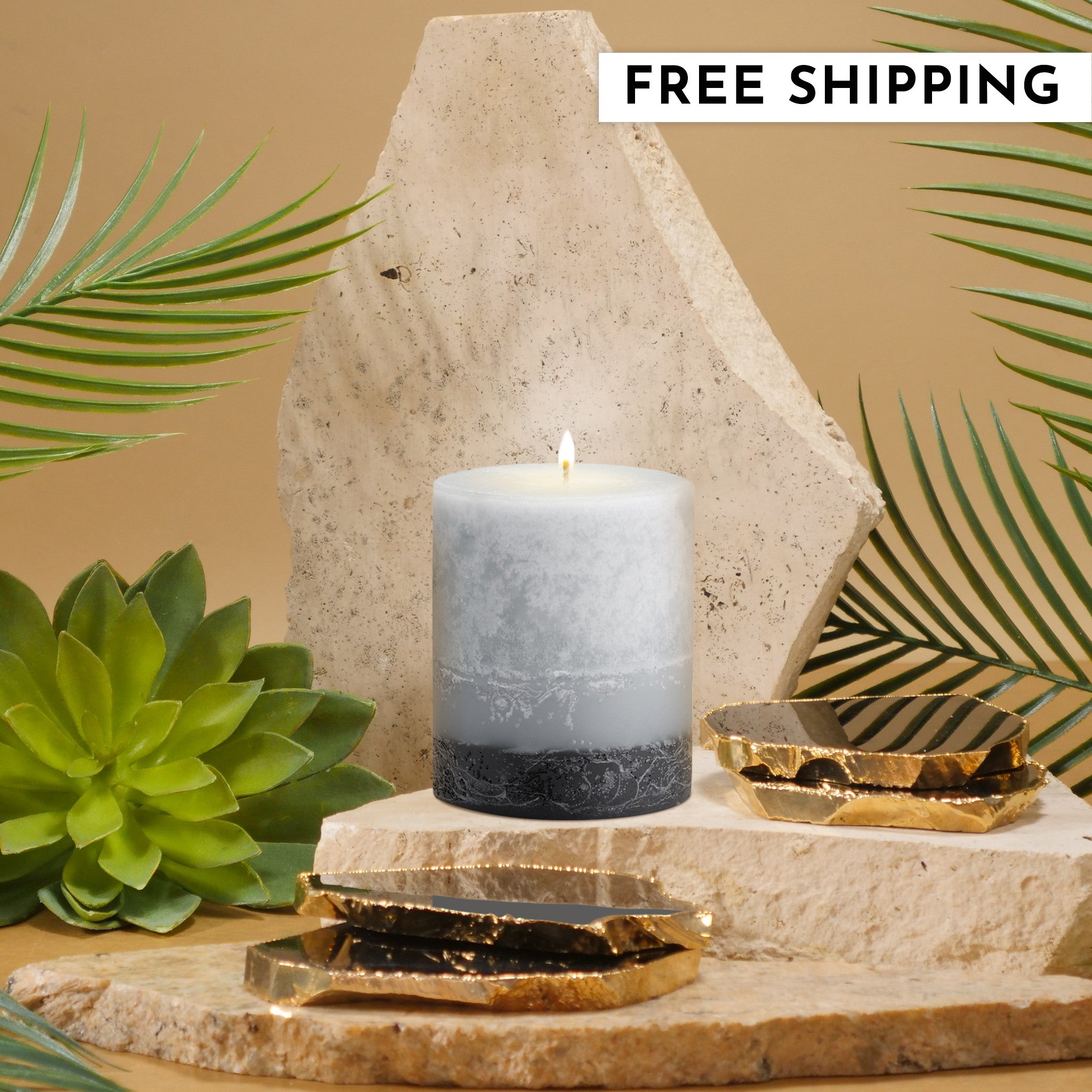 Red Currant Pillar Candles 3x3