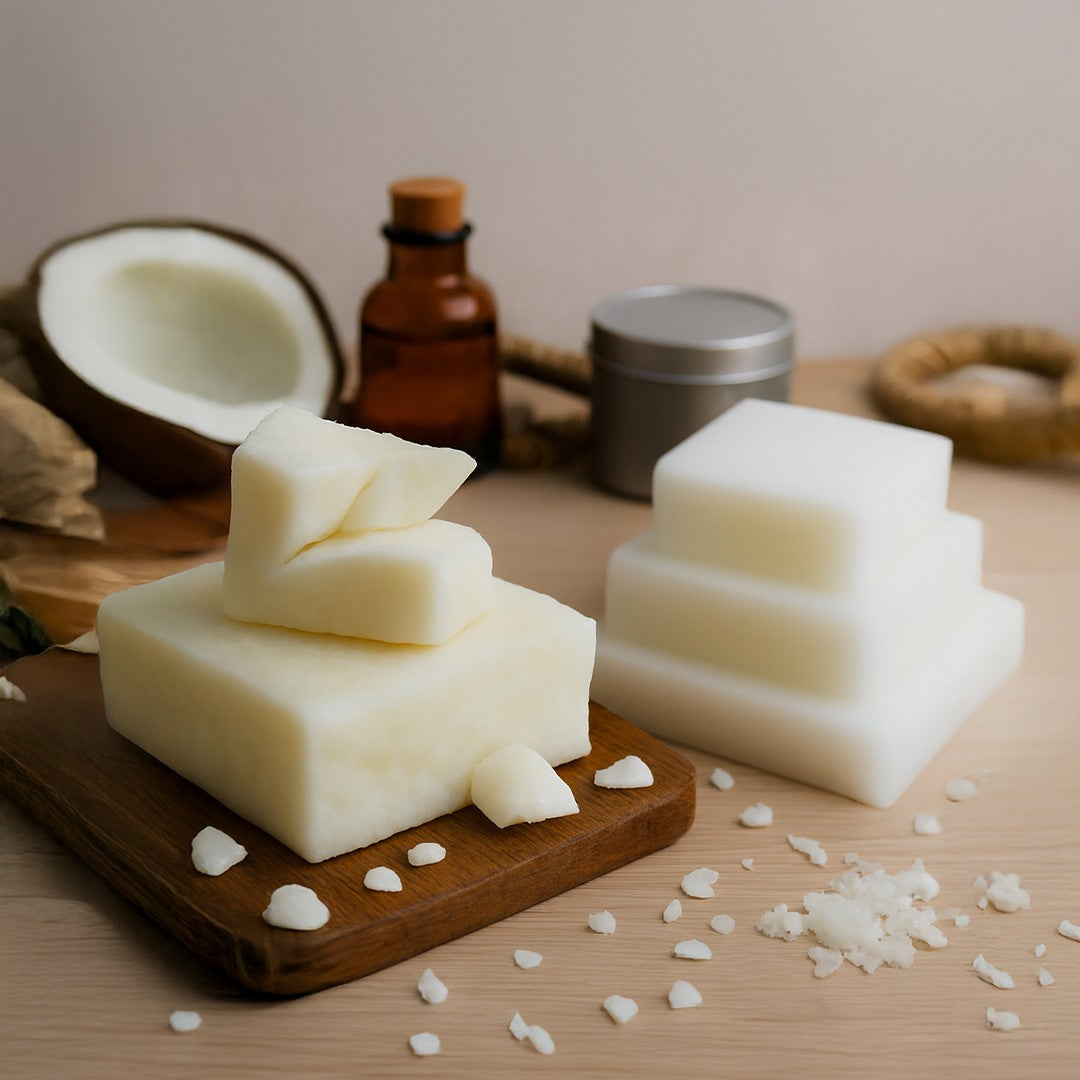 Natural Coconut Apricot Wax Slabs (for Inventory)