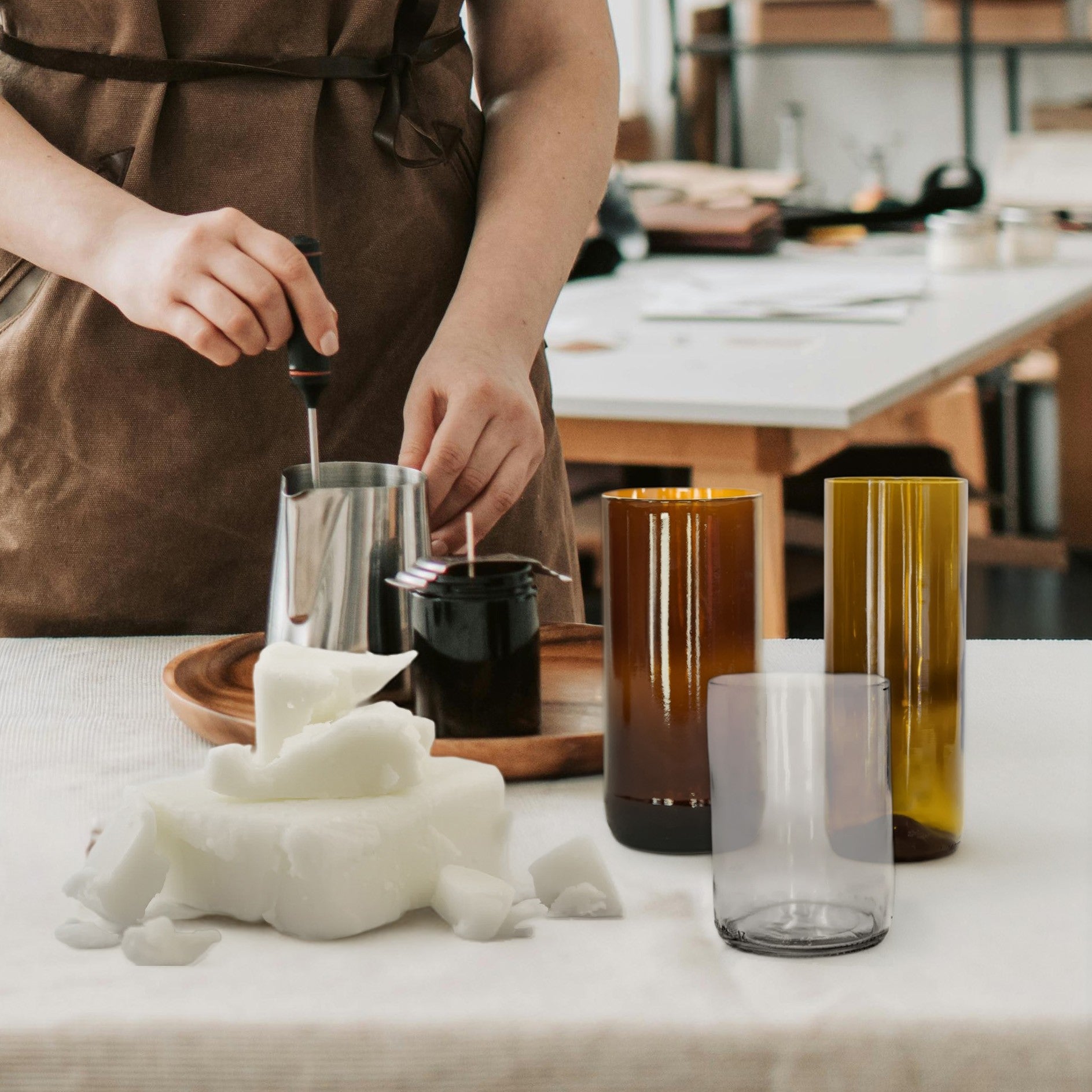 Natural Coconut Apricot Wax