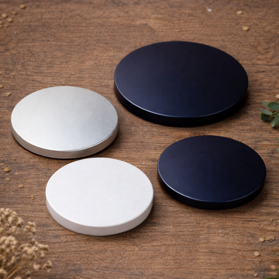 3.3" Heavy Rocks Candle Jar Lids