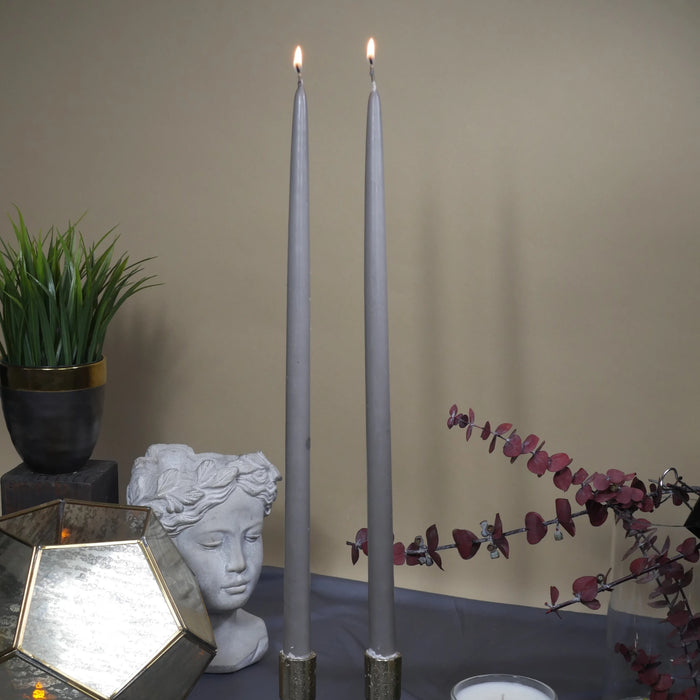 18" Joint Wick Charcoal Pair Candle