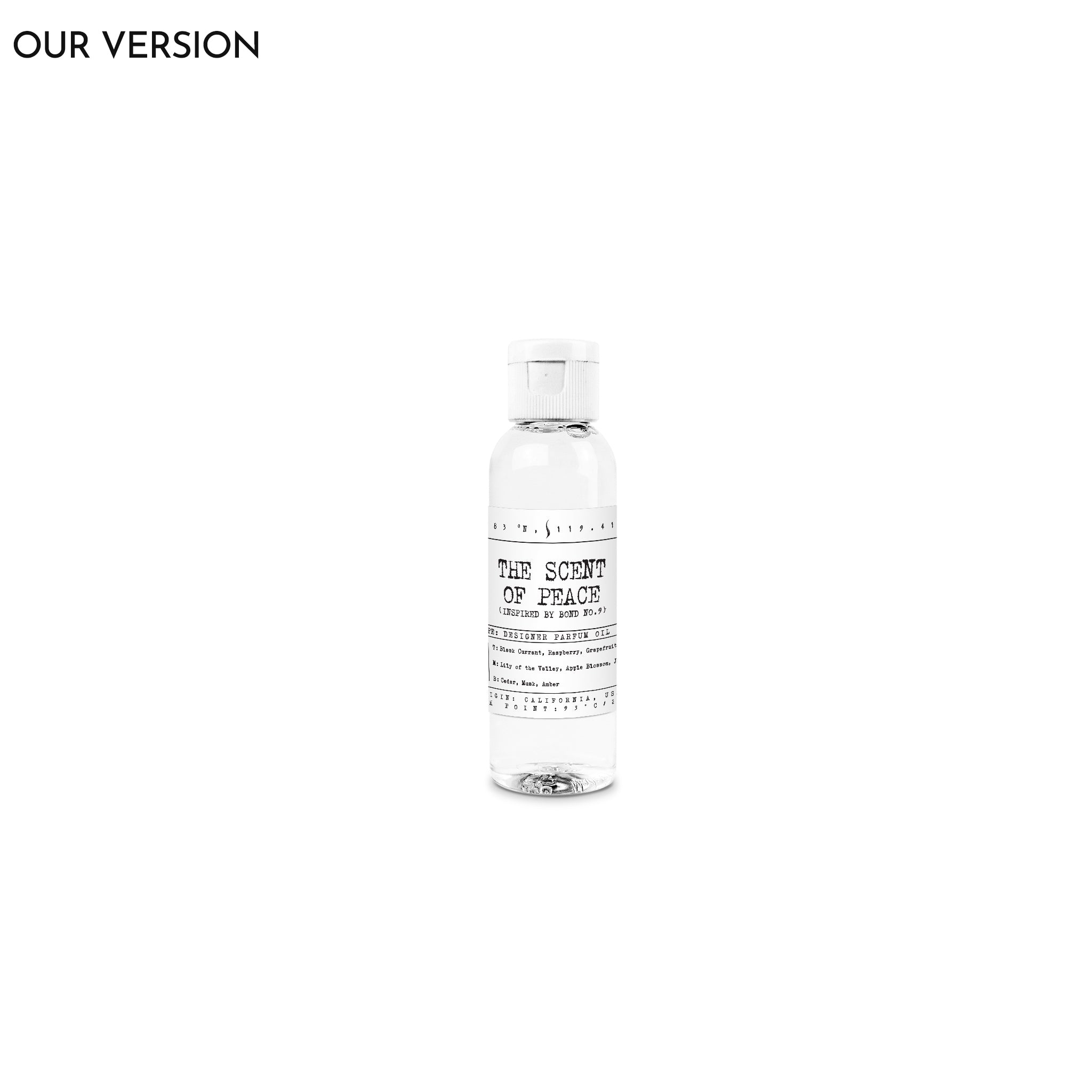 The Scent of Peace (Our version) Fragrance Oil