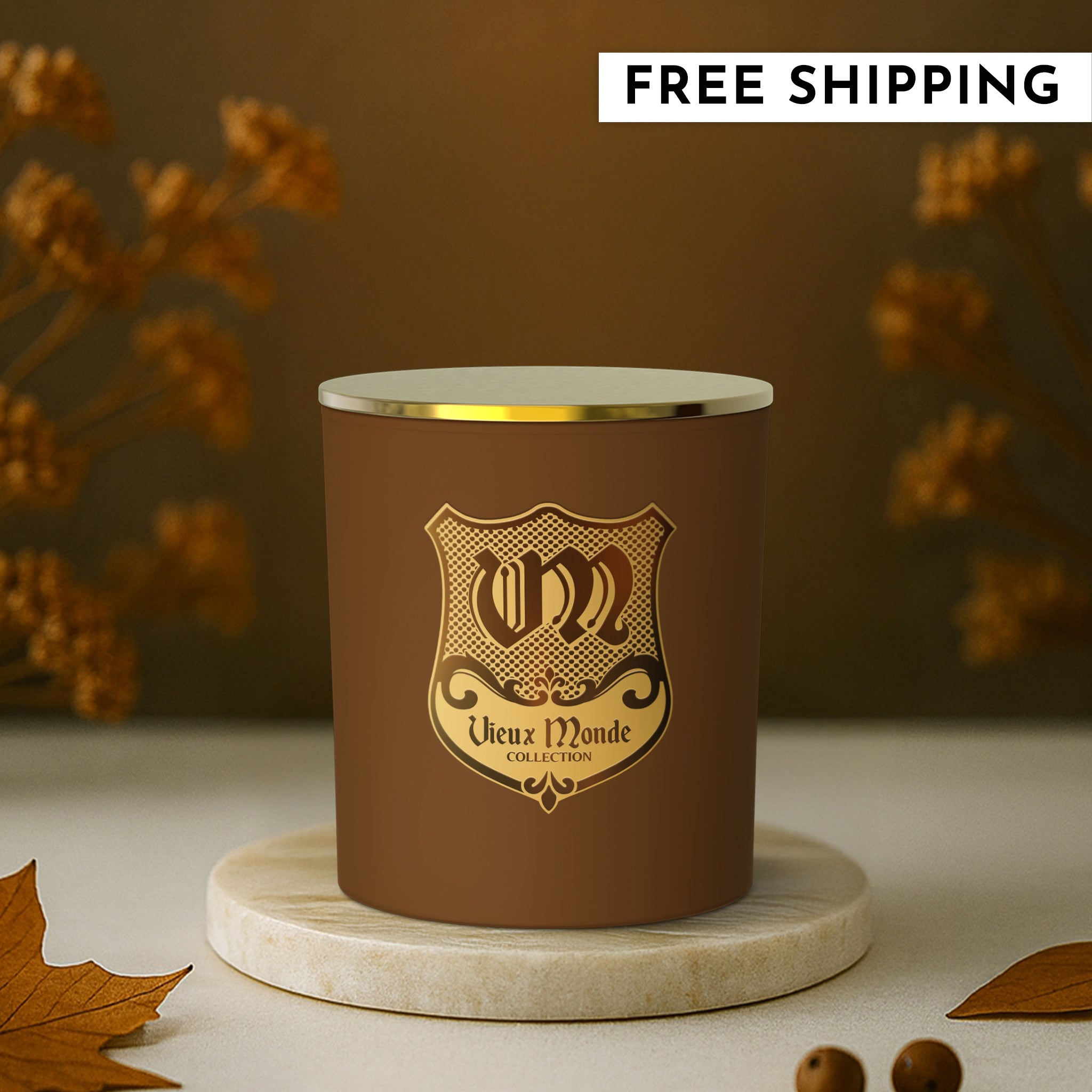 11oz Vieux Monde Oudwood Candle