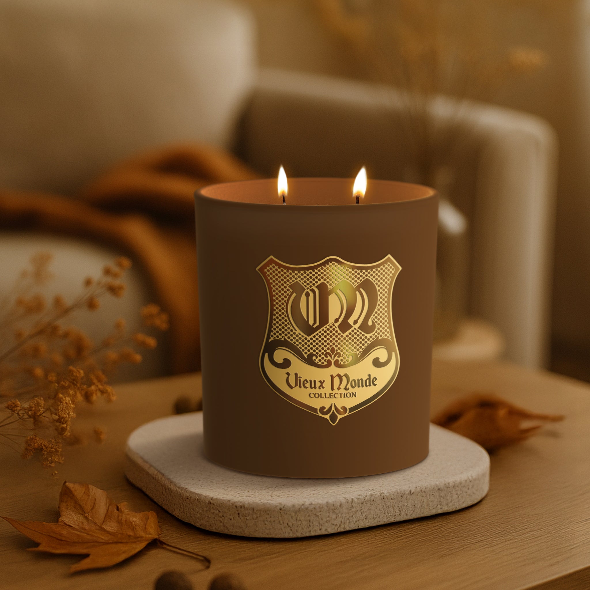 11oz Vieux Monde Oudwood Candle