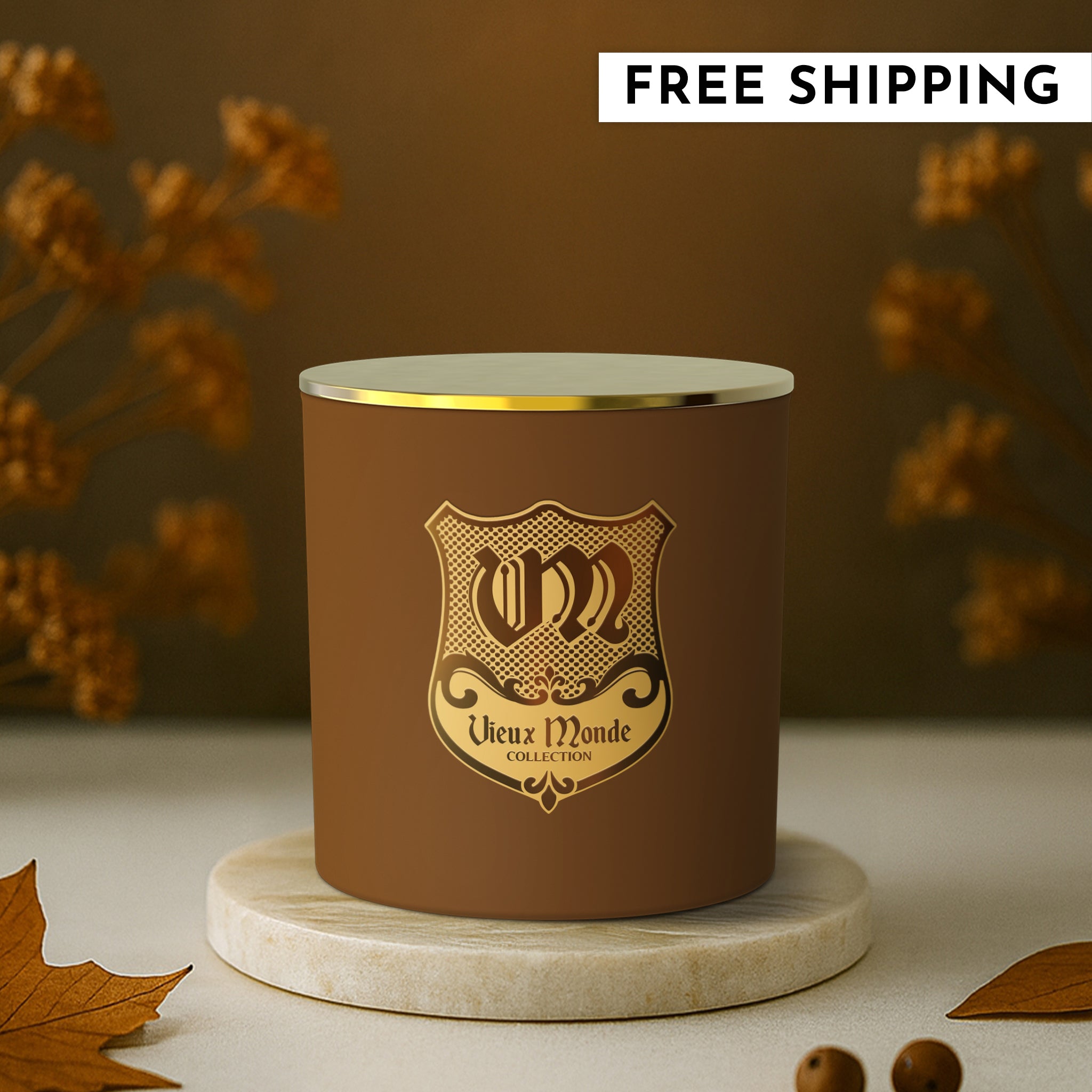 15oz Vieux Monde Oudwood Candle