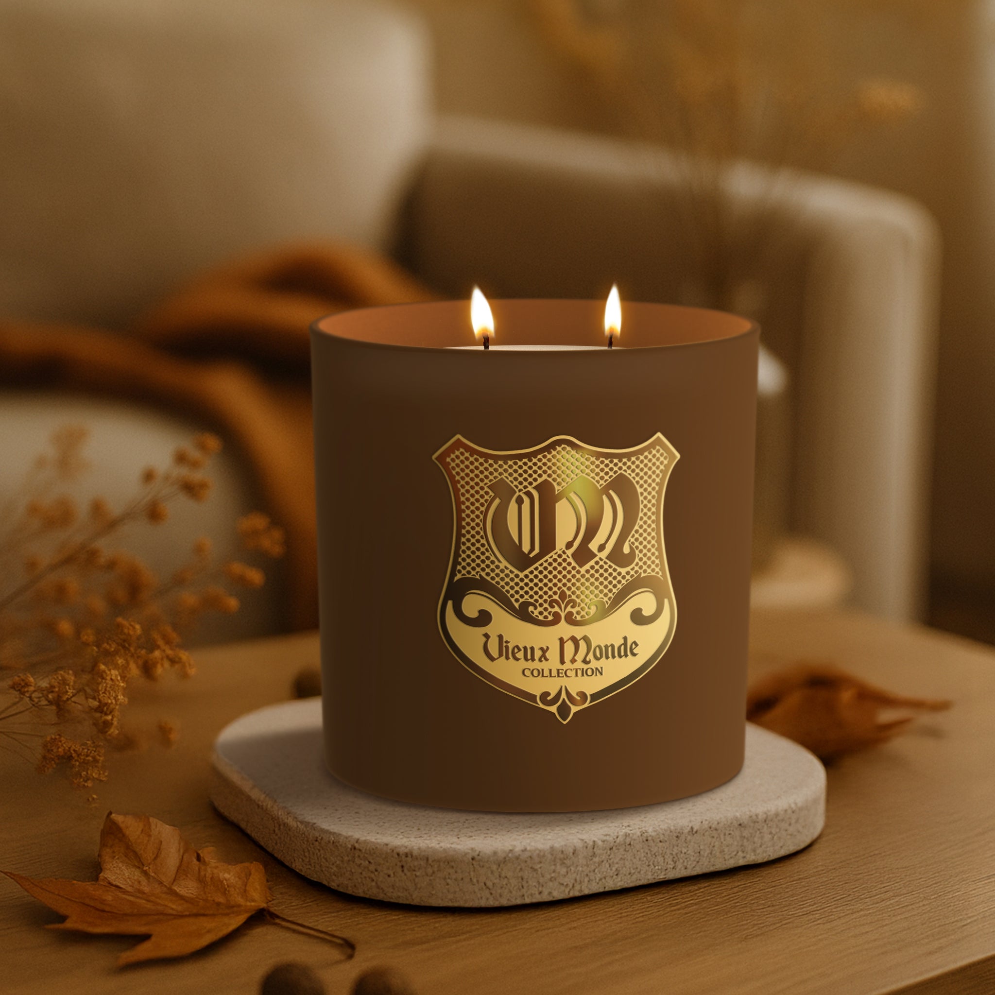 15oz Vieux Monde Oudwood Candle