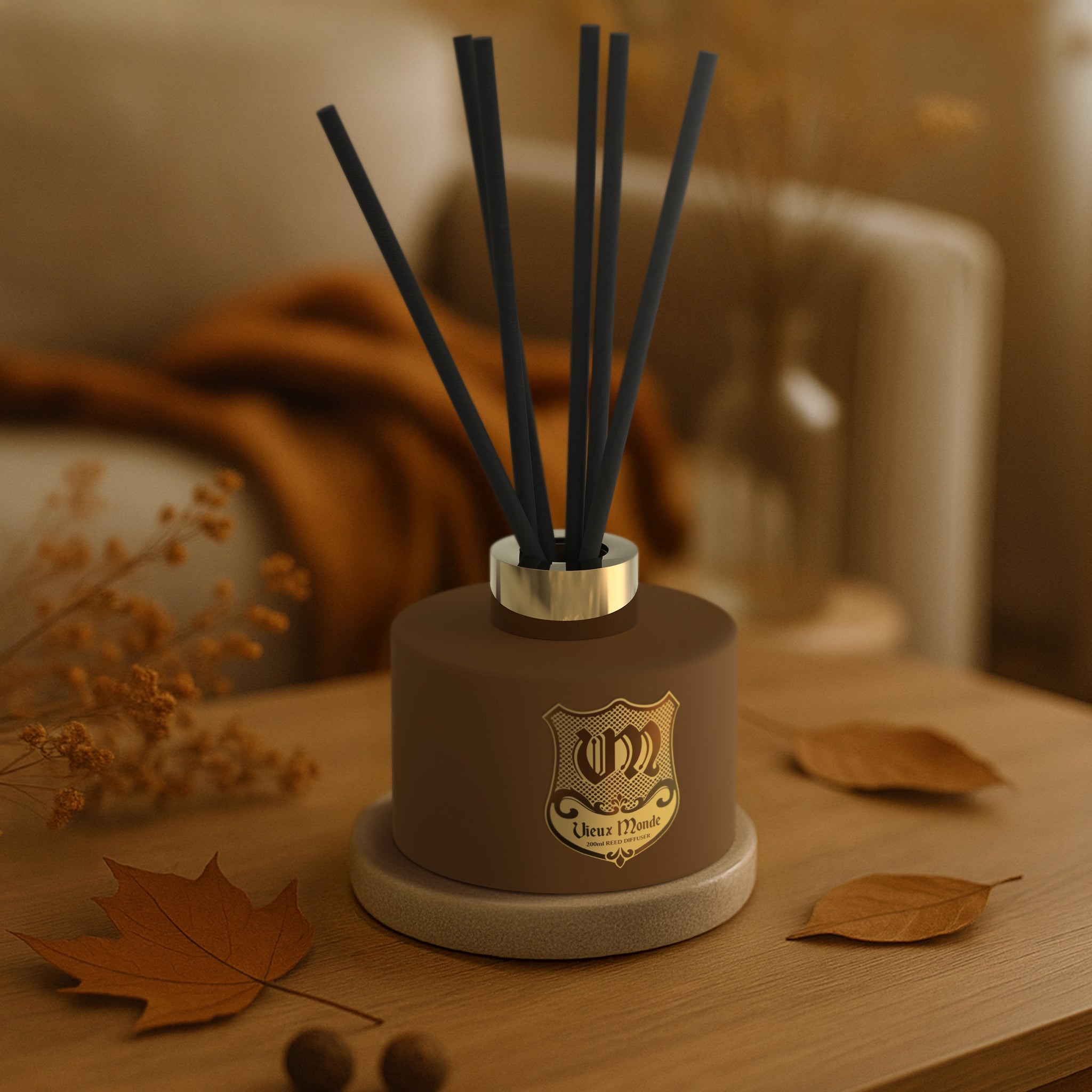 200ml Vieux Monde Oudwood Diffuser