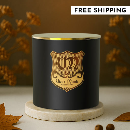 24oz Vieux Monde Tobacco Fireside Candle