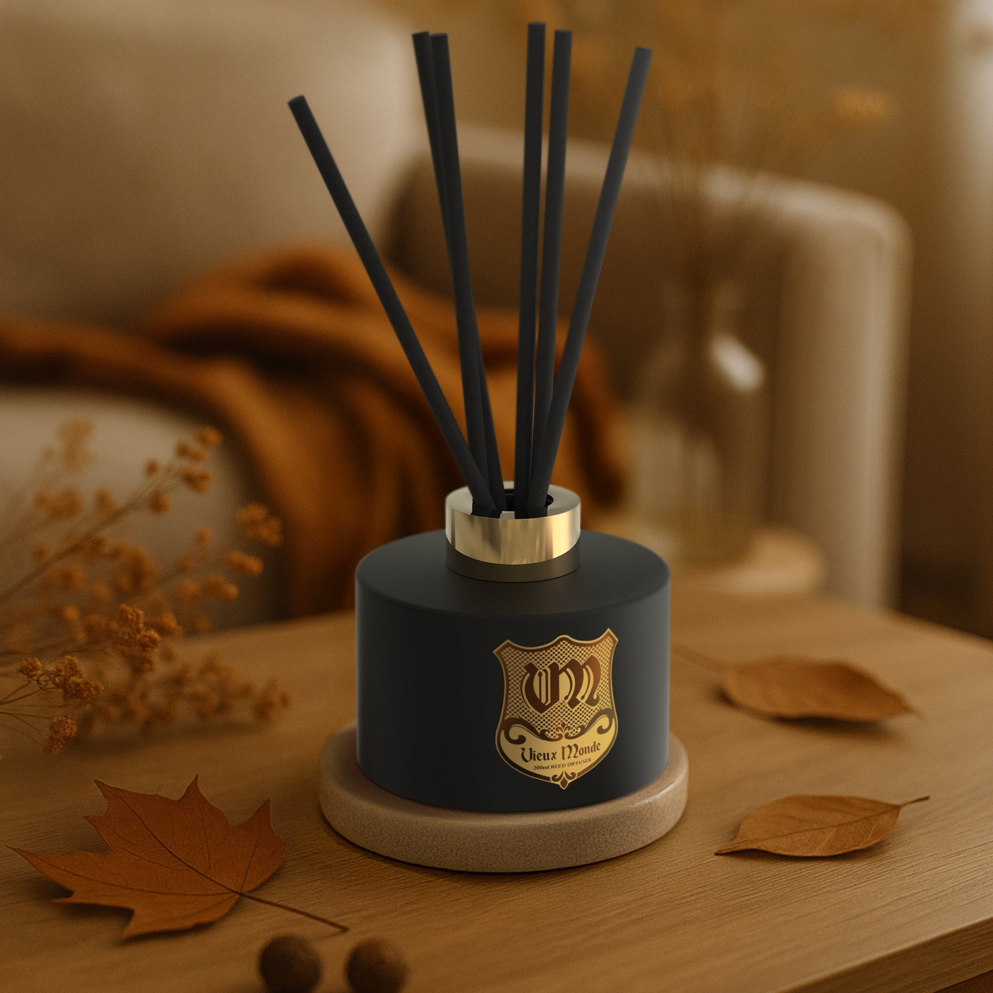 200ml Vieux Monde Tobacco Fireside Diffuser