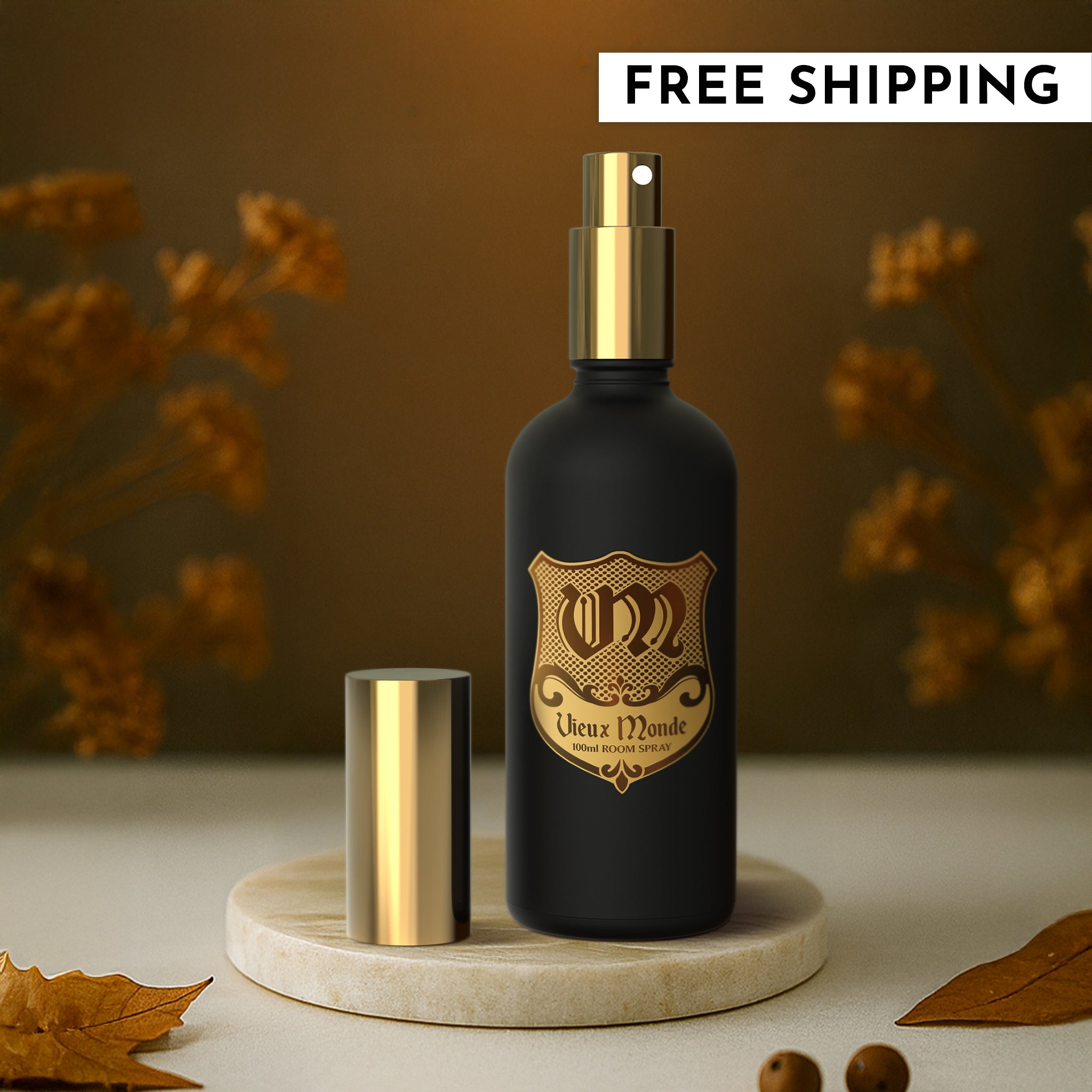 tobacco room spray Cowboy and furniture 100ml Vieux Monde Tobacco Fireside