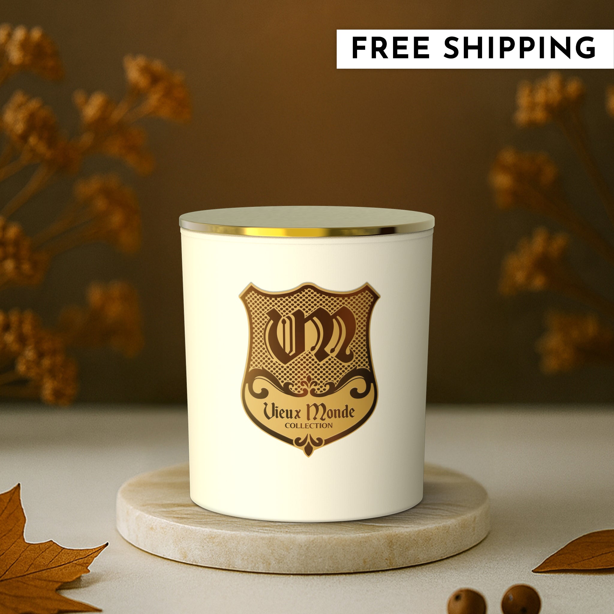 11oz Vieux Monde Pumpkin Spice Candle