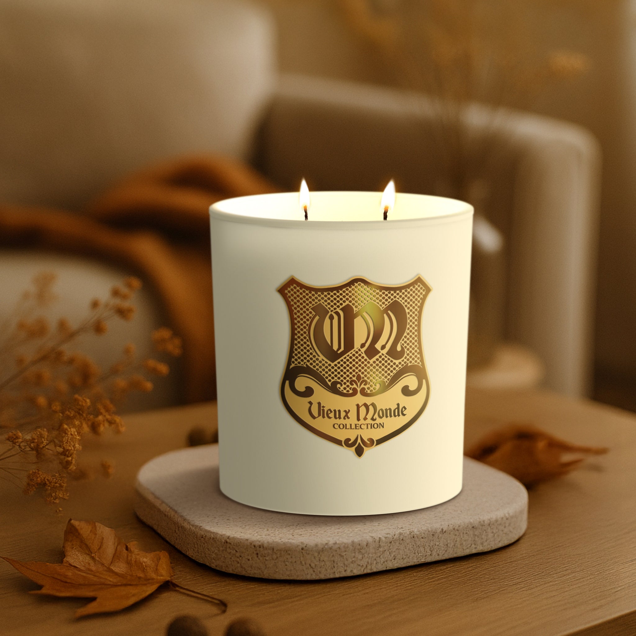 11oz Vieux Monde Pumpkin Spice Candle
