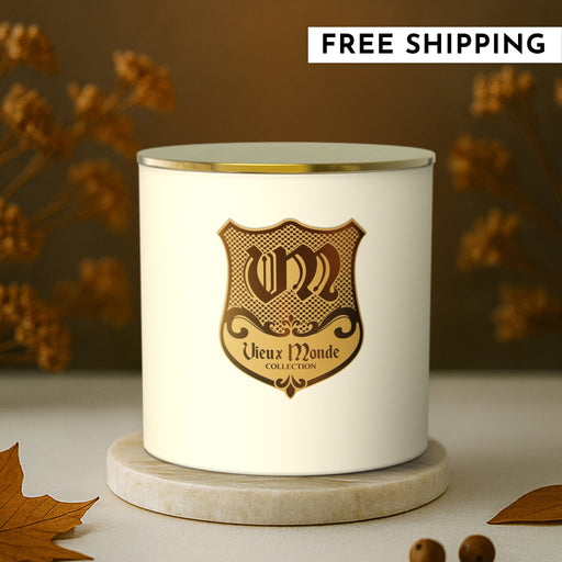 24oz Vieux Monde Pumpkin Spice Candle