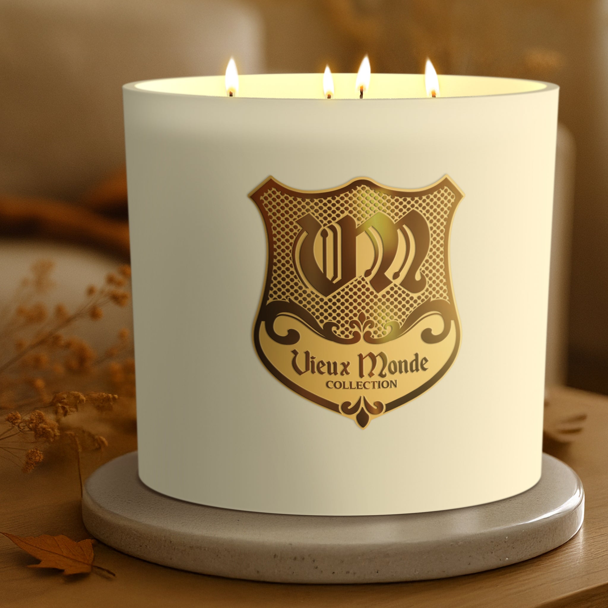 53oz Vieux Monde Pumpkin Spice Candle