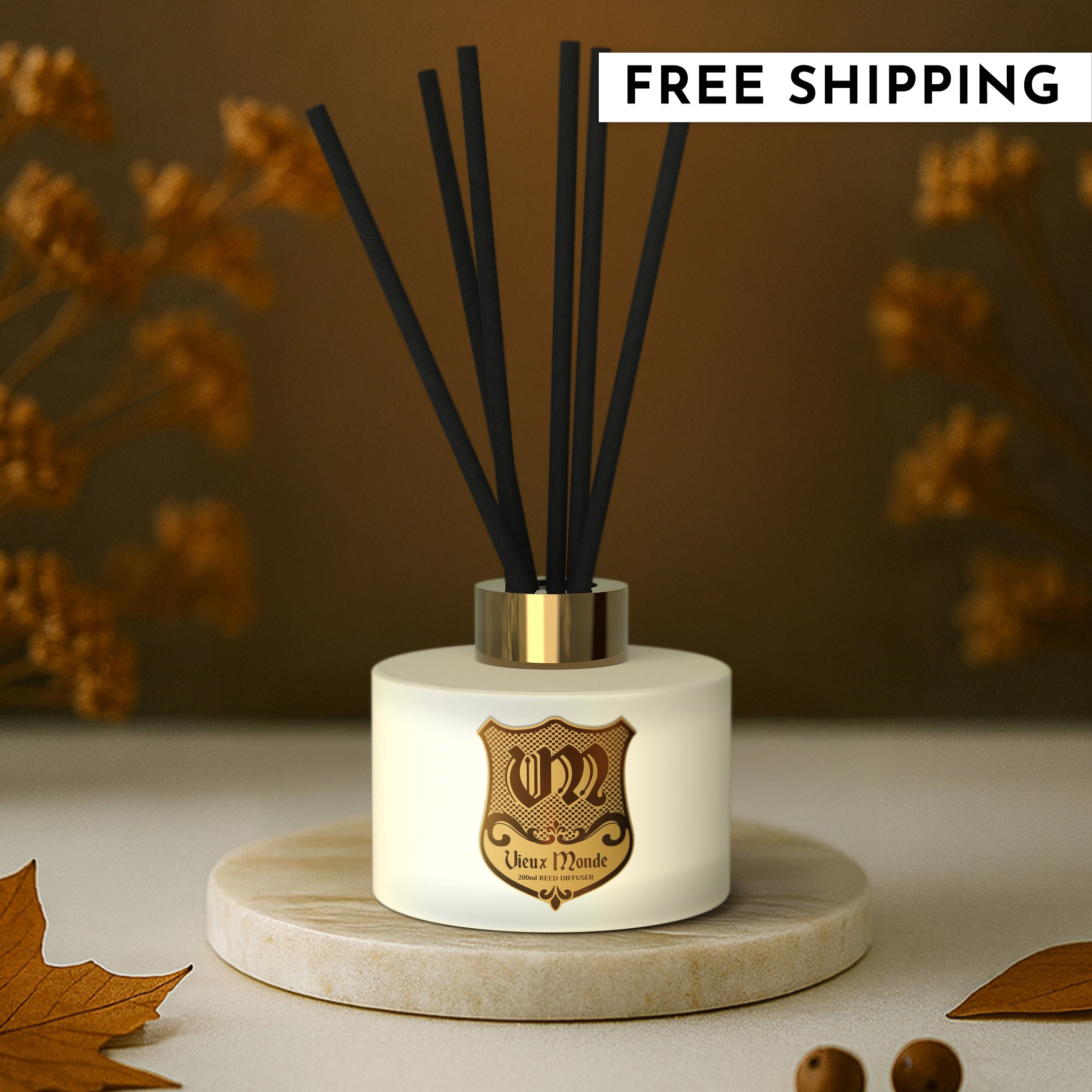 200ml Vieux Monde Pumpkin Spice Diffuser