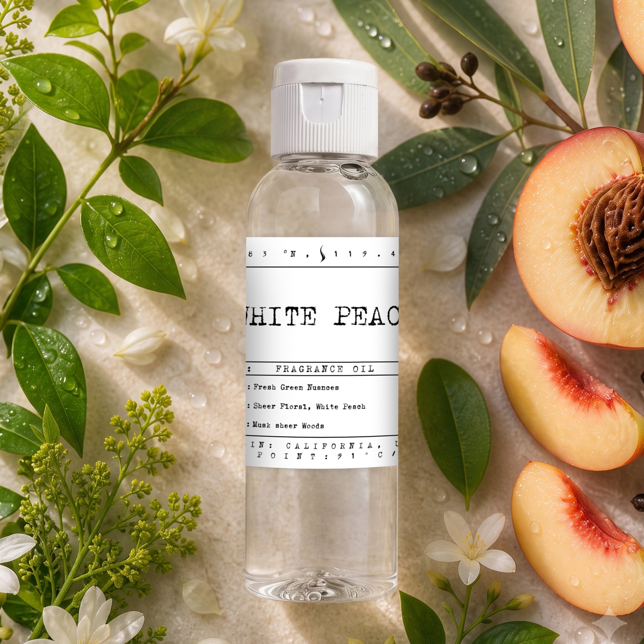 White Peach Fragrance Oil
