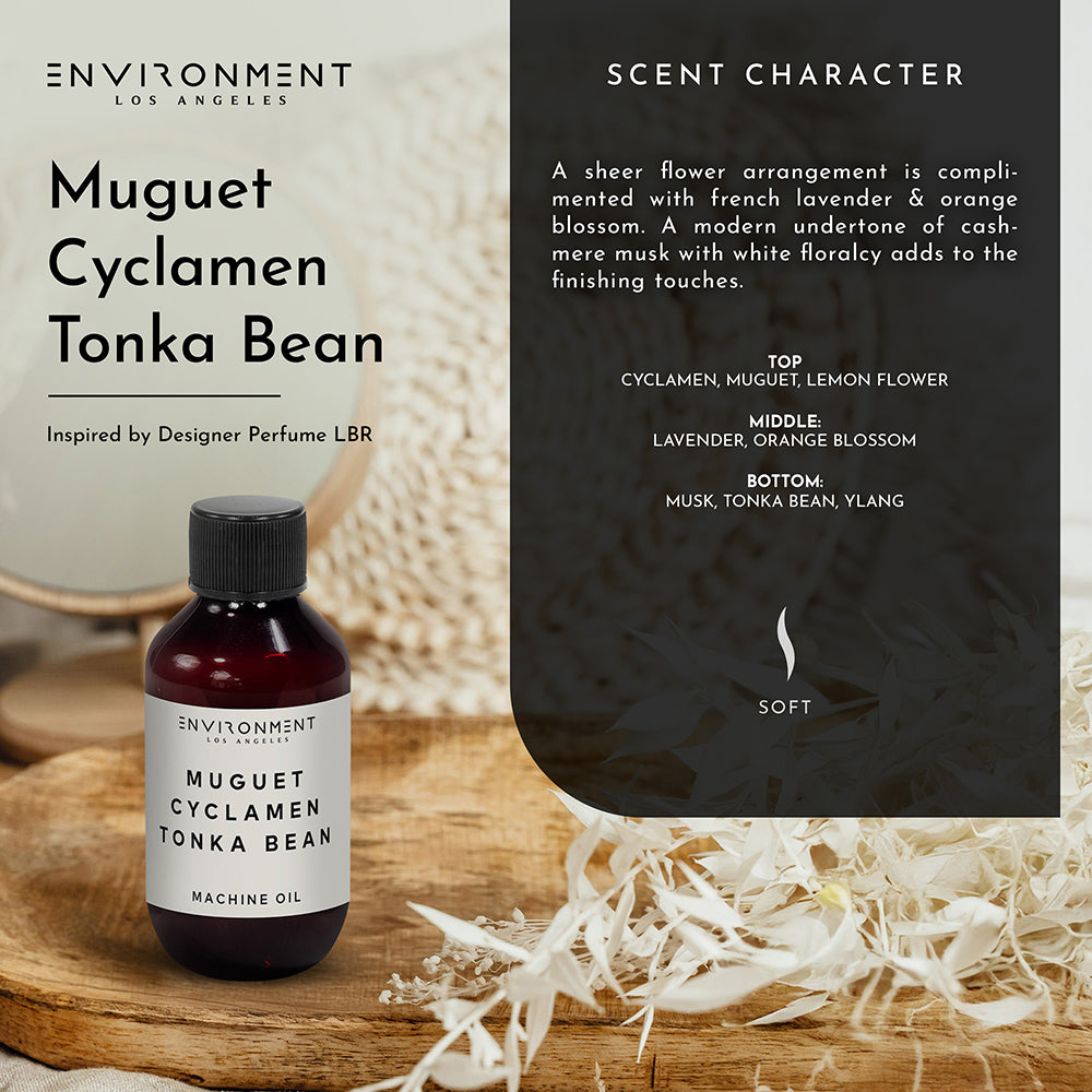 2oz Muguet | Cyclamen | Tonka Bean Machine Diffusing Oil (Inspired by YSL Libre®)