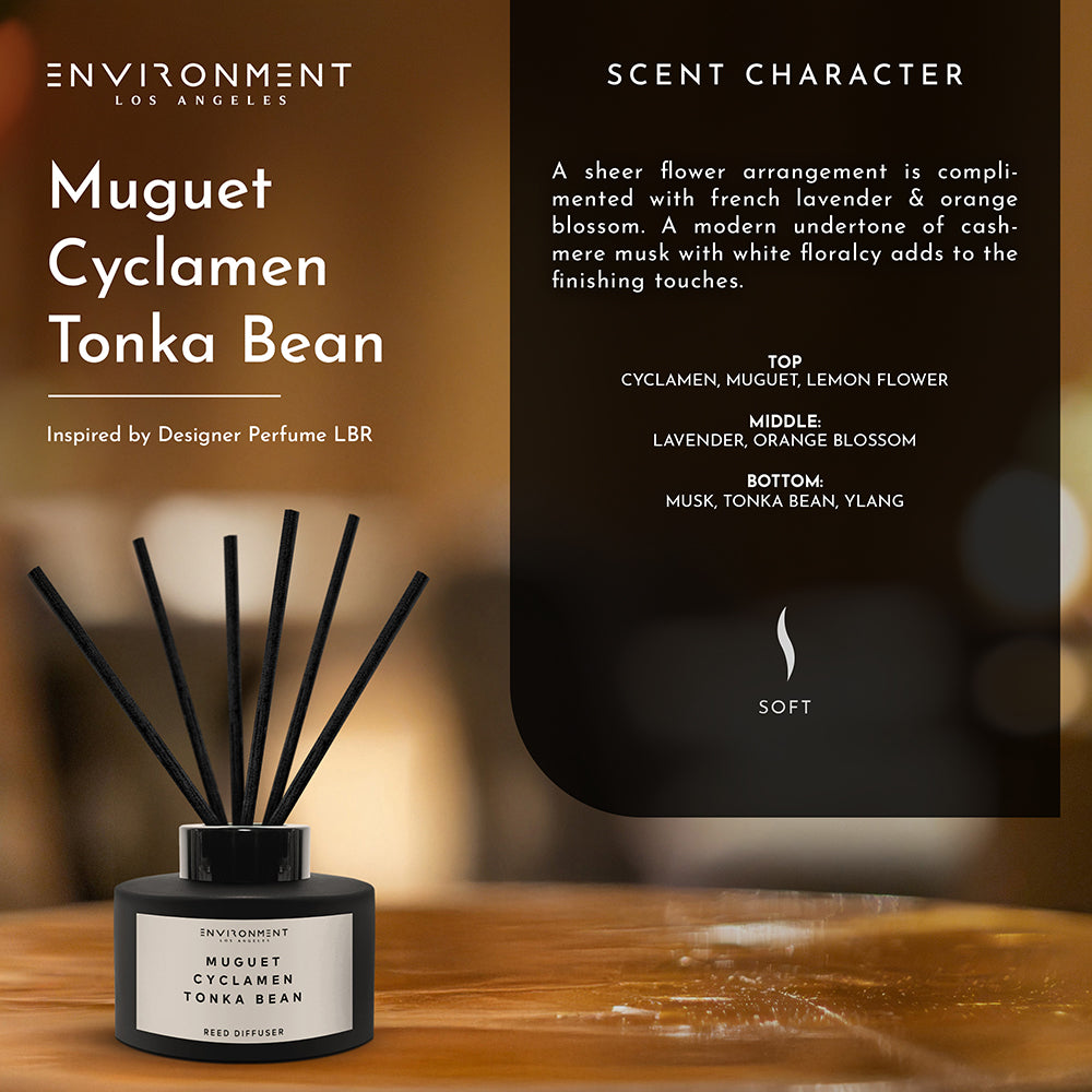 Muguet | Cyclamen | Tonka Bean Diffuser (Inspired by YSL Libre®)