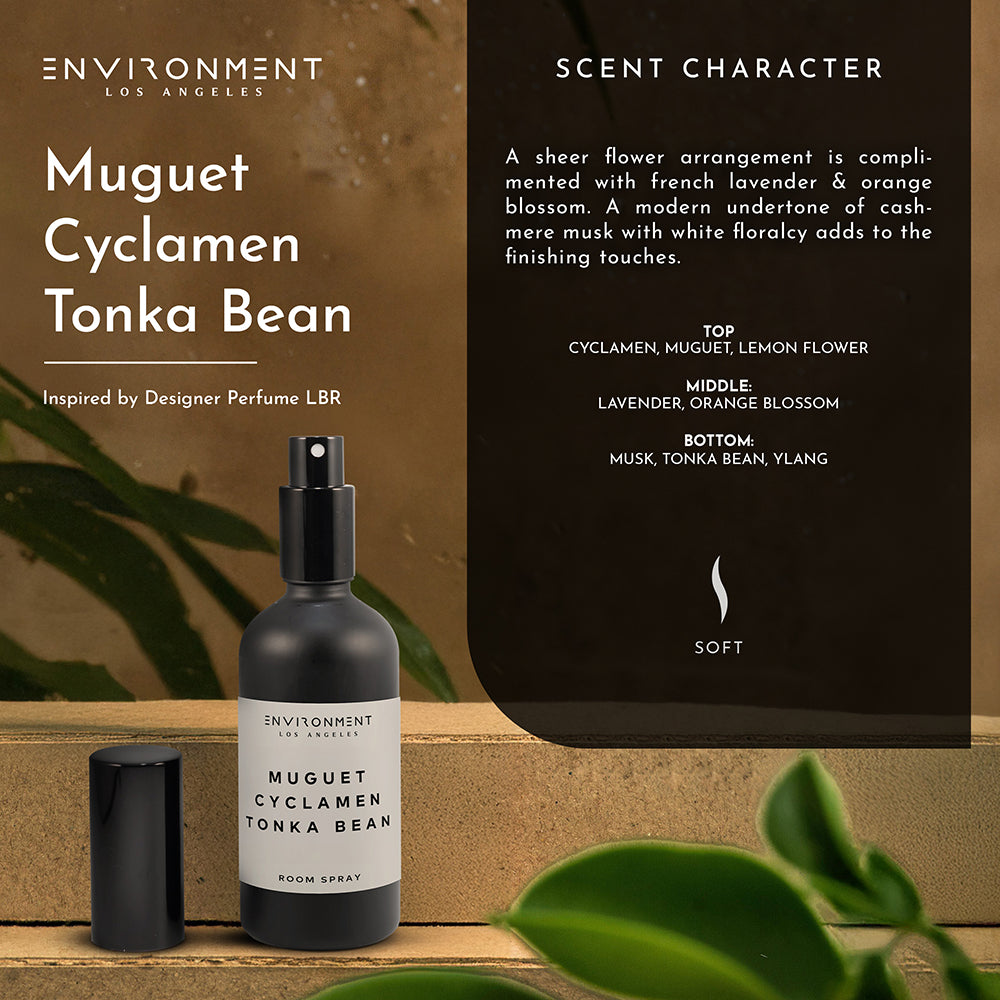 Muguet | Cyclamen | Tonka Bean Room Spray (Inspired by YSL Libre®)