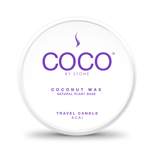 3.5oz Acai Coconut Wax Travel Tin Candle