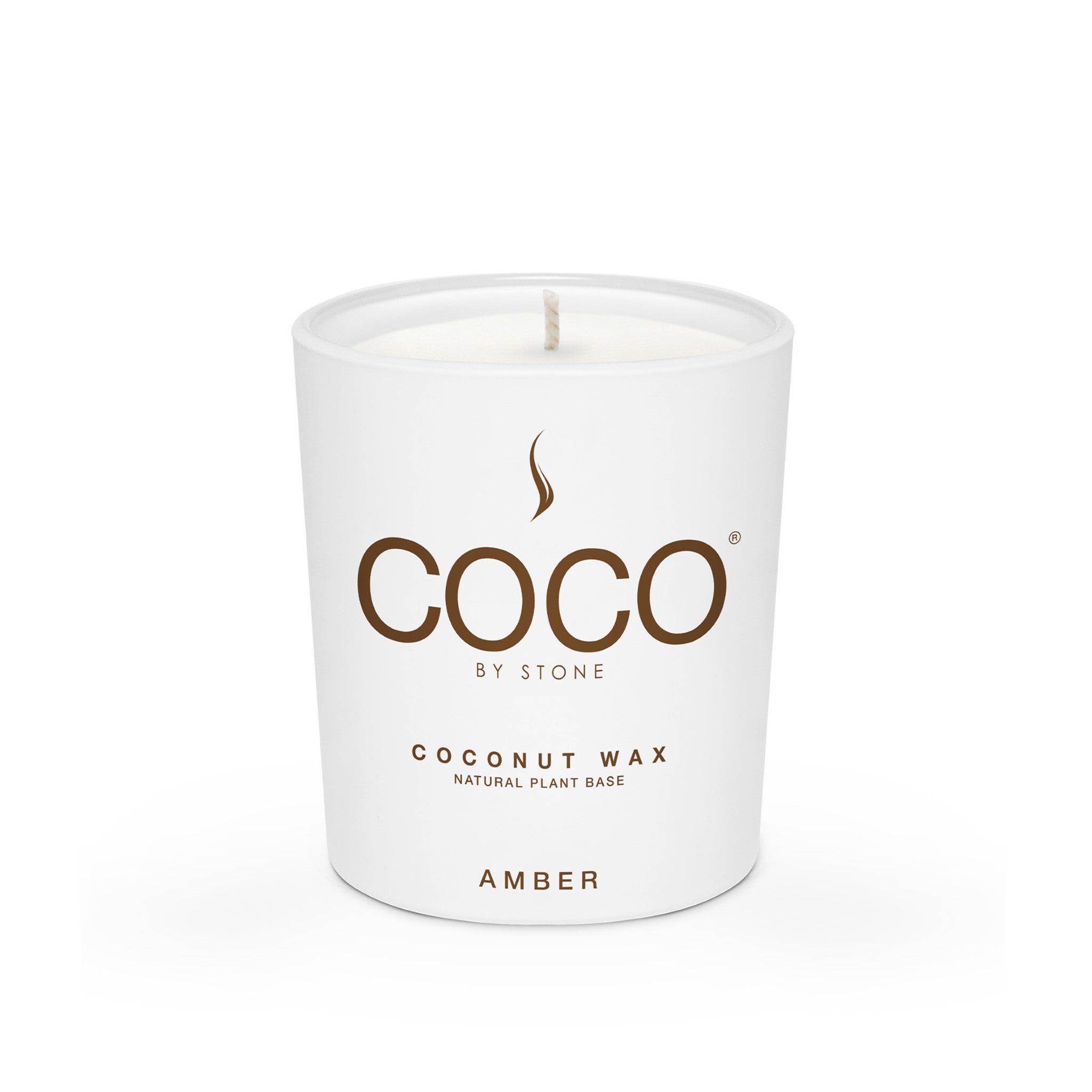Amber Driftwood 8oz Scented Candles   – Bee Coco Candle