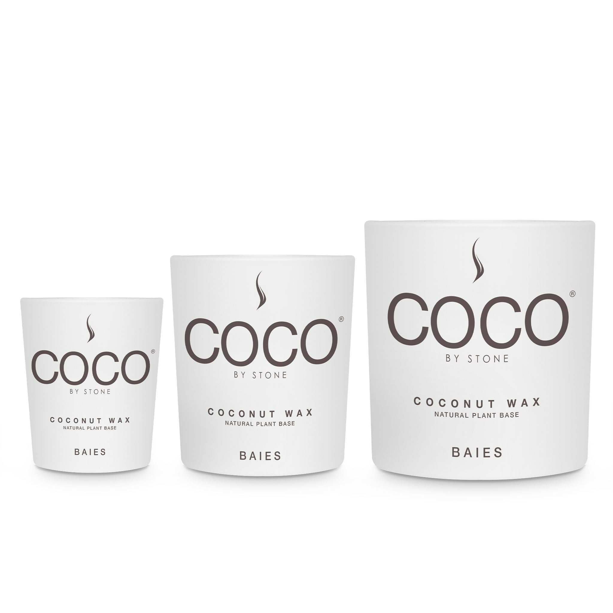 Coco by Stone Candles Baies Group Front