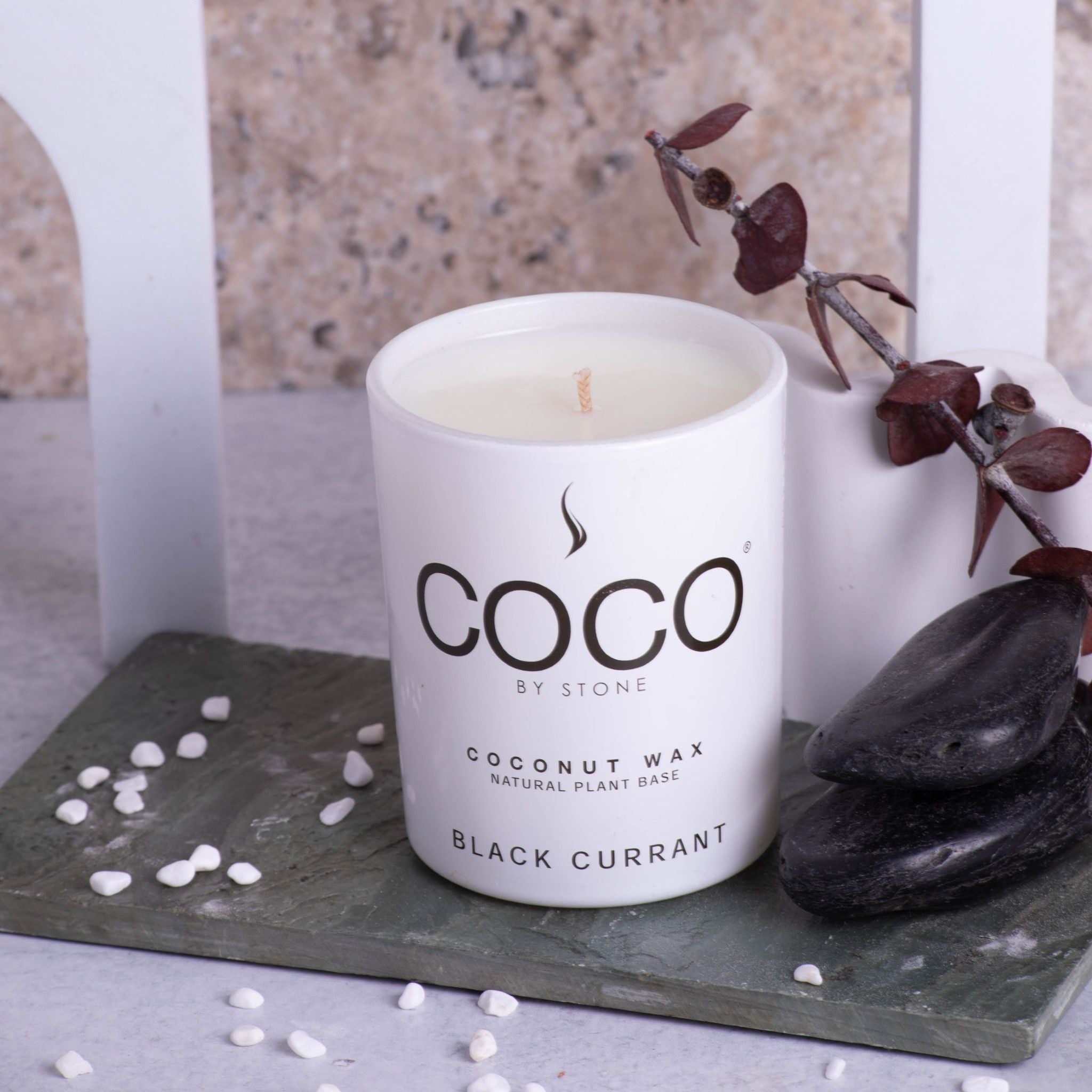 Black Currant Coconut Wax Candle