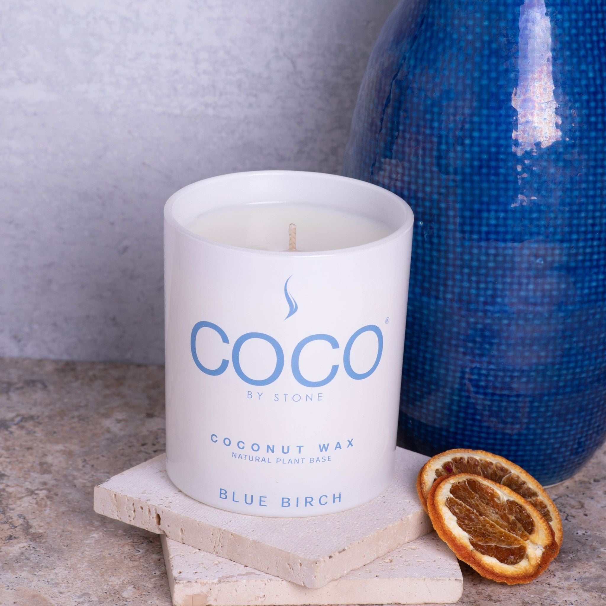 Blue Birch Coconut Wax Candle