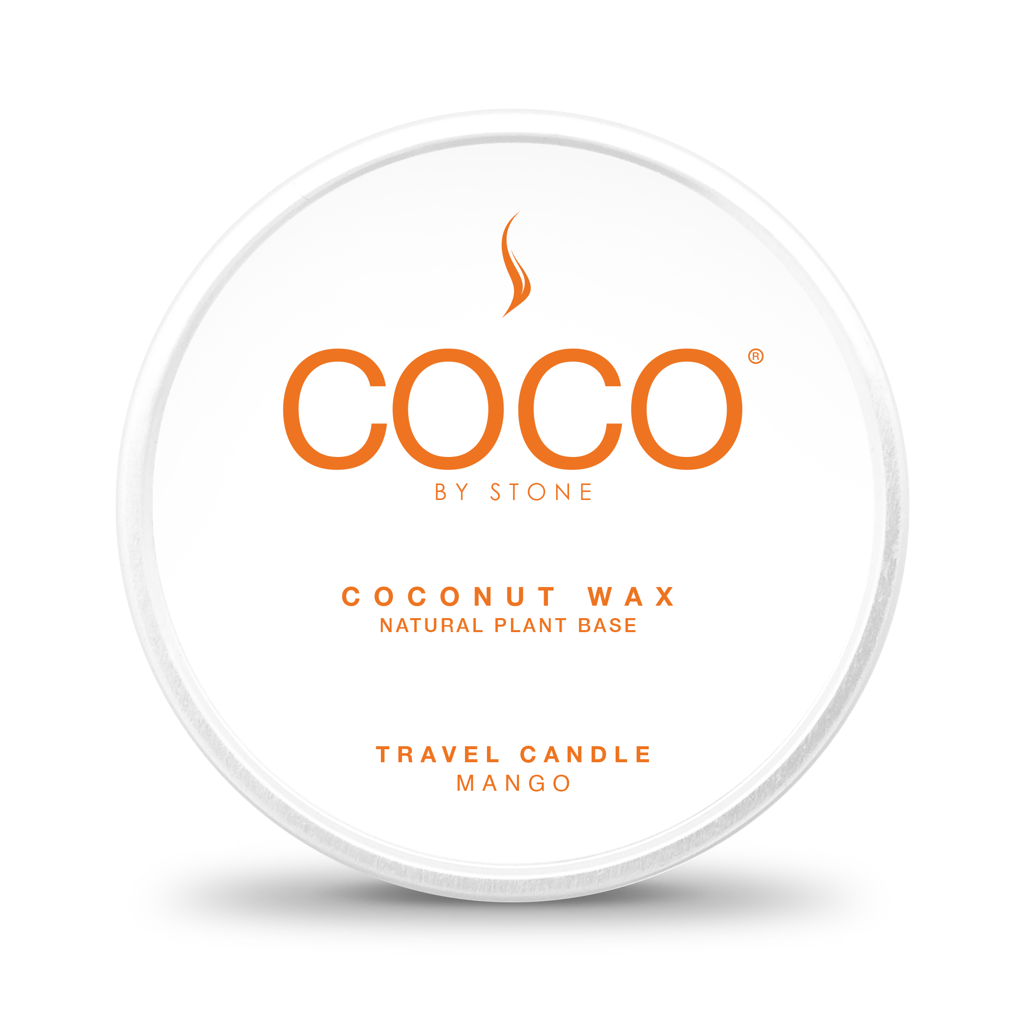 3.5oz Mango Coconut Wax Travel Tin Candle