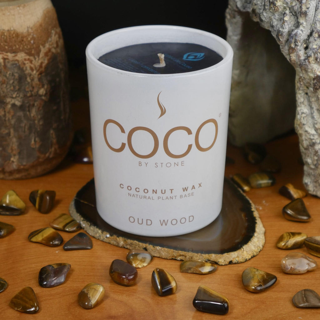 COCO Coconut Wax Candles Coconut Candles Stone Candle Bar — Stone Candles