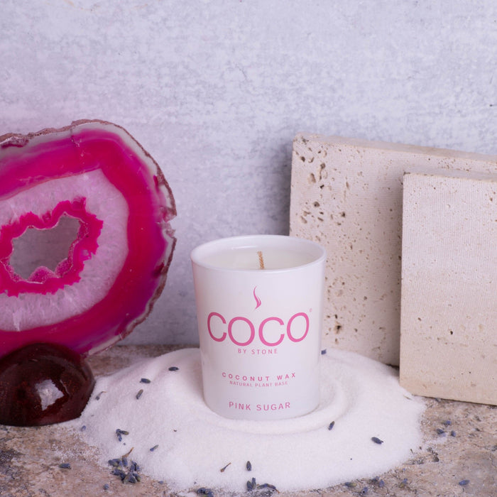 CoCo Candle, Premium, Coconut Wax, Pink Sugar - 1 candle, 11 oz