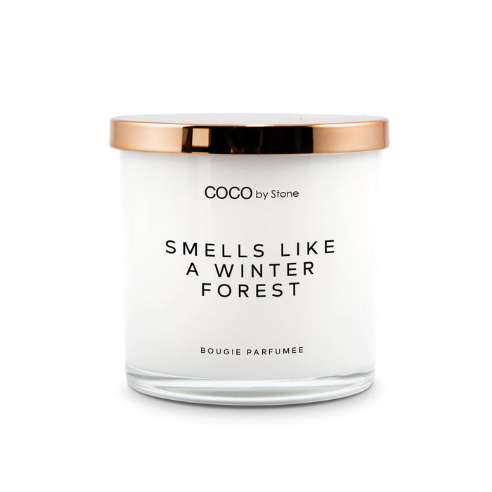 Coco by Stone Candles Smells Like Winter Forest
