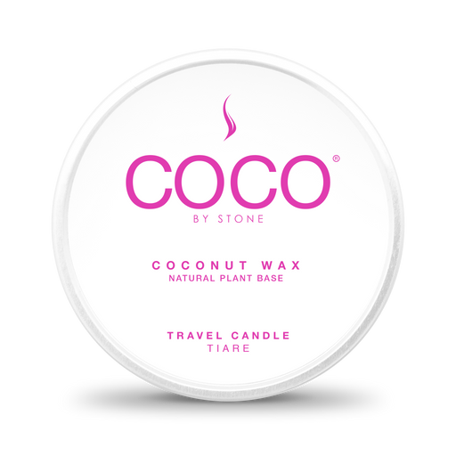3.5oz Tiare Coconut Wax Travel Tin Candle