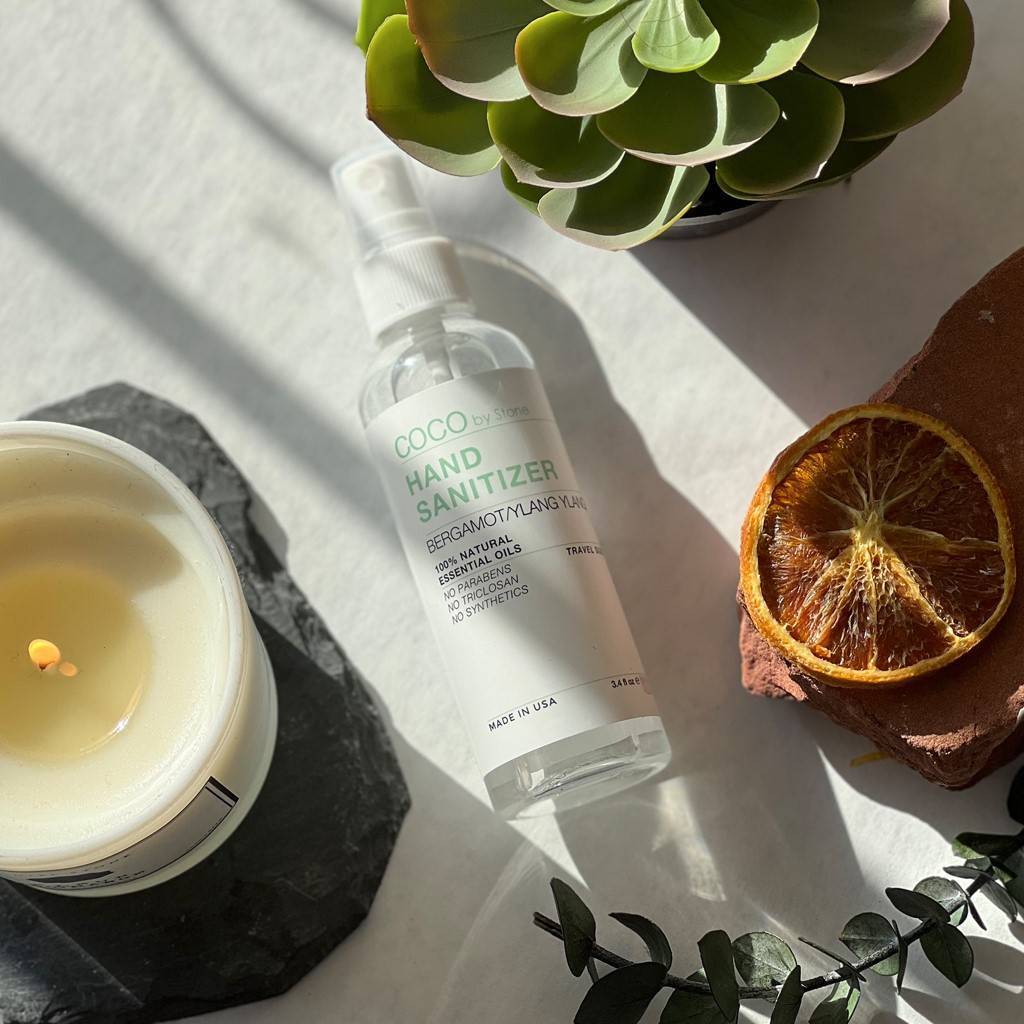 3.4oz Bergamot/Ylang Ylang Ethyl Alcohol 72% Hand Sanitizer