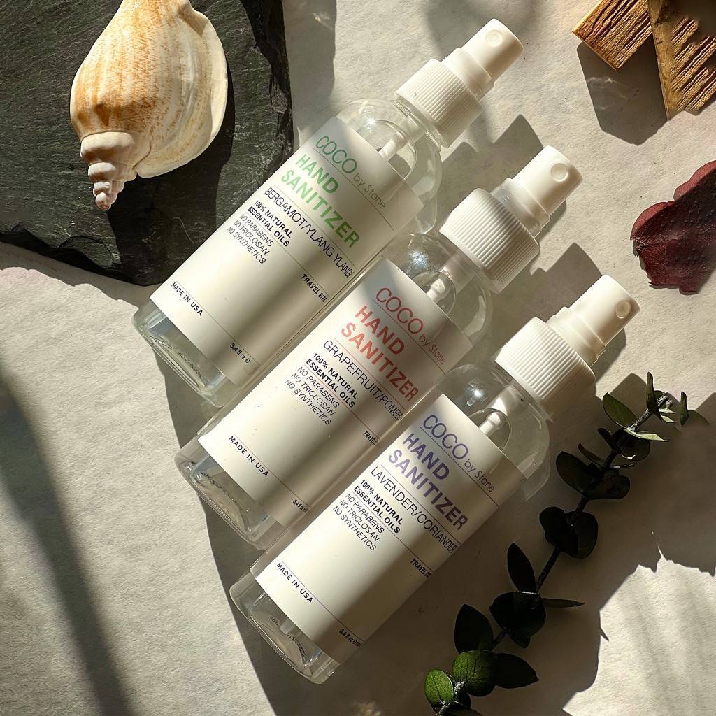 3.4oz Bergamot/Ylang Ylang Ethyl Alcohol 72% Hand Sanitizer