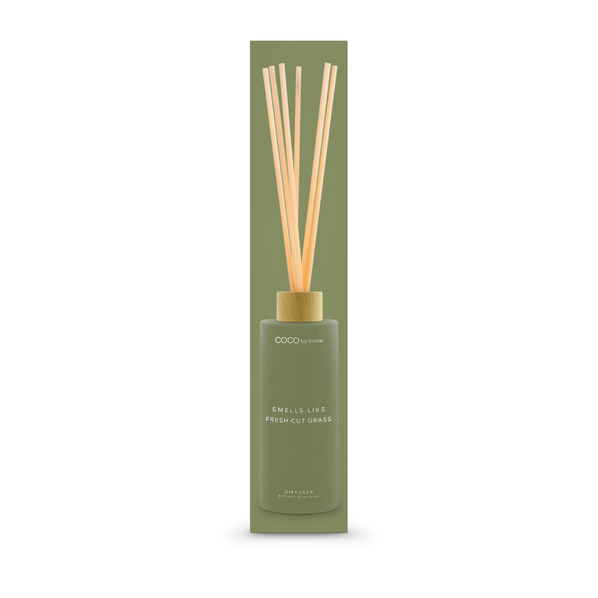 Sweetgrass Reed Diffuser 5oz Smells Like Fresh Cut Grass Reed Diffuser