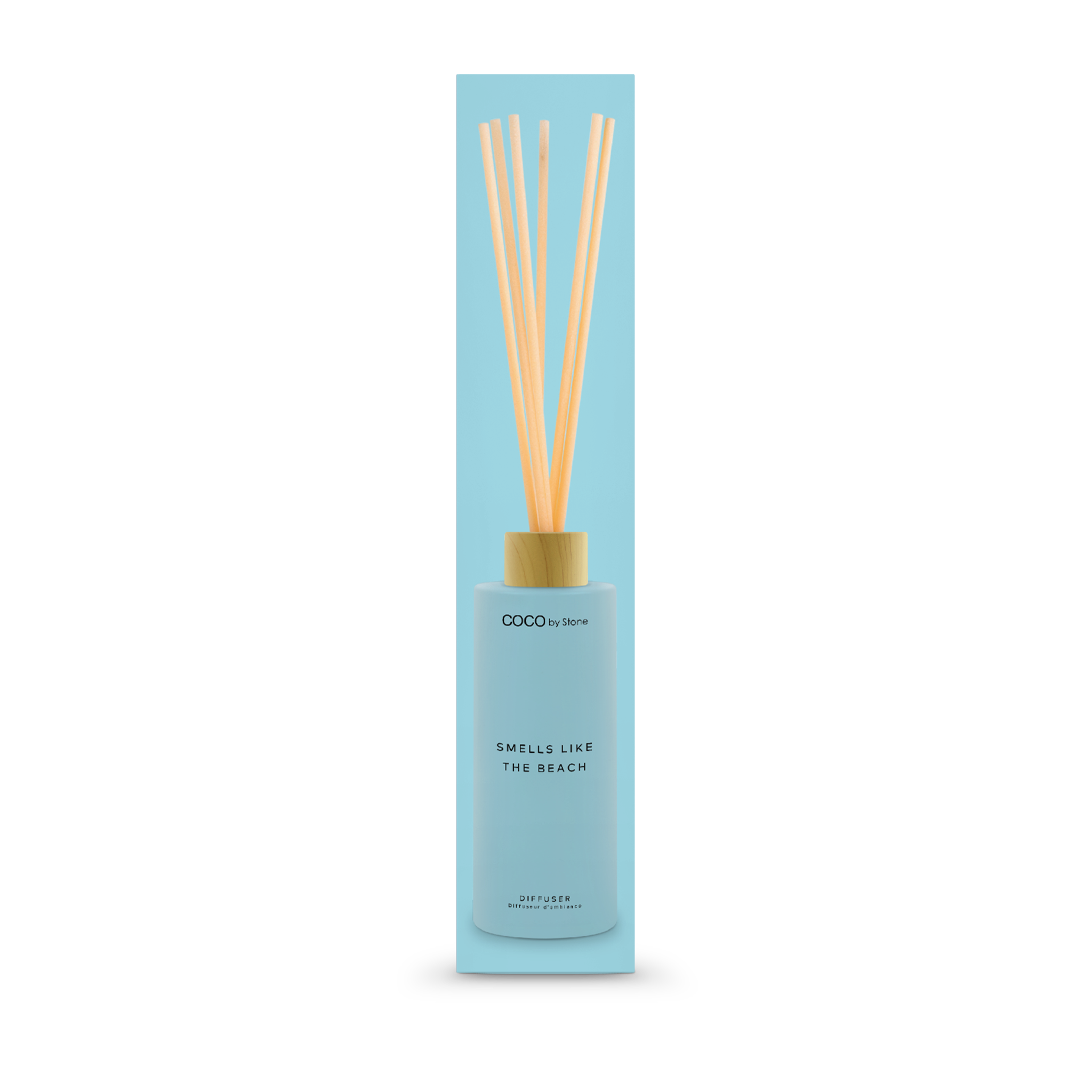 5oz Smells Like The Beach Reed Diffuser — Stone Candles