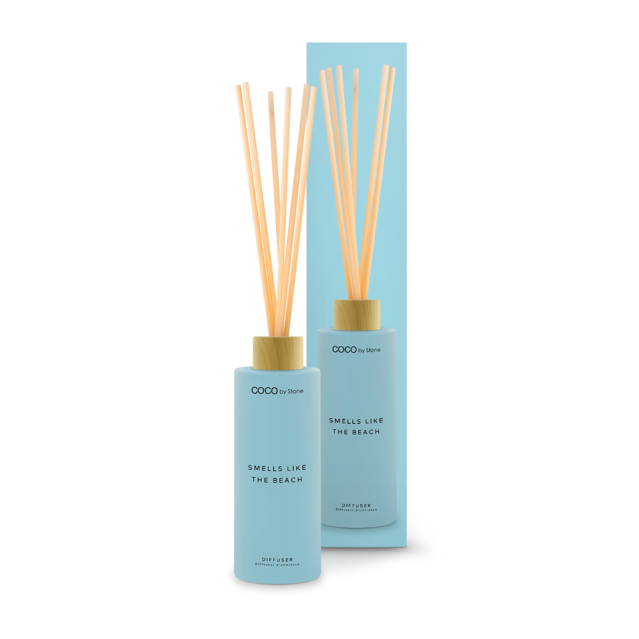 5oz Smells Like The Beach Reed Diffuser — Stone Candles